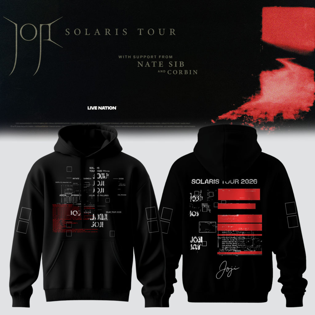 Joji Merch Solaris Tour 2026 Hoodie Black Joji World Tour Merch Music Related Gifts For Guys - Kdjoy Joji Merch Solaris Tour 2026 Hoodie Black Joji World Tour Merch Music Related Gifts For Guys - Kdjoy