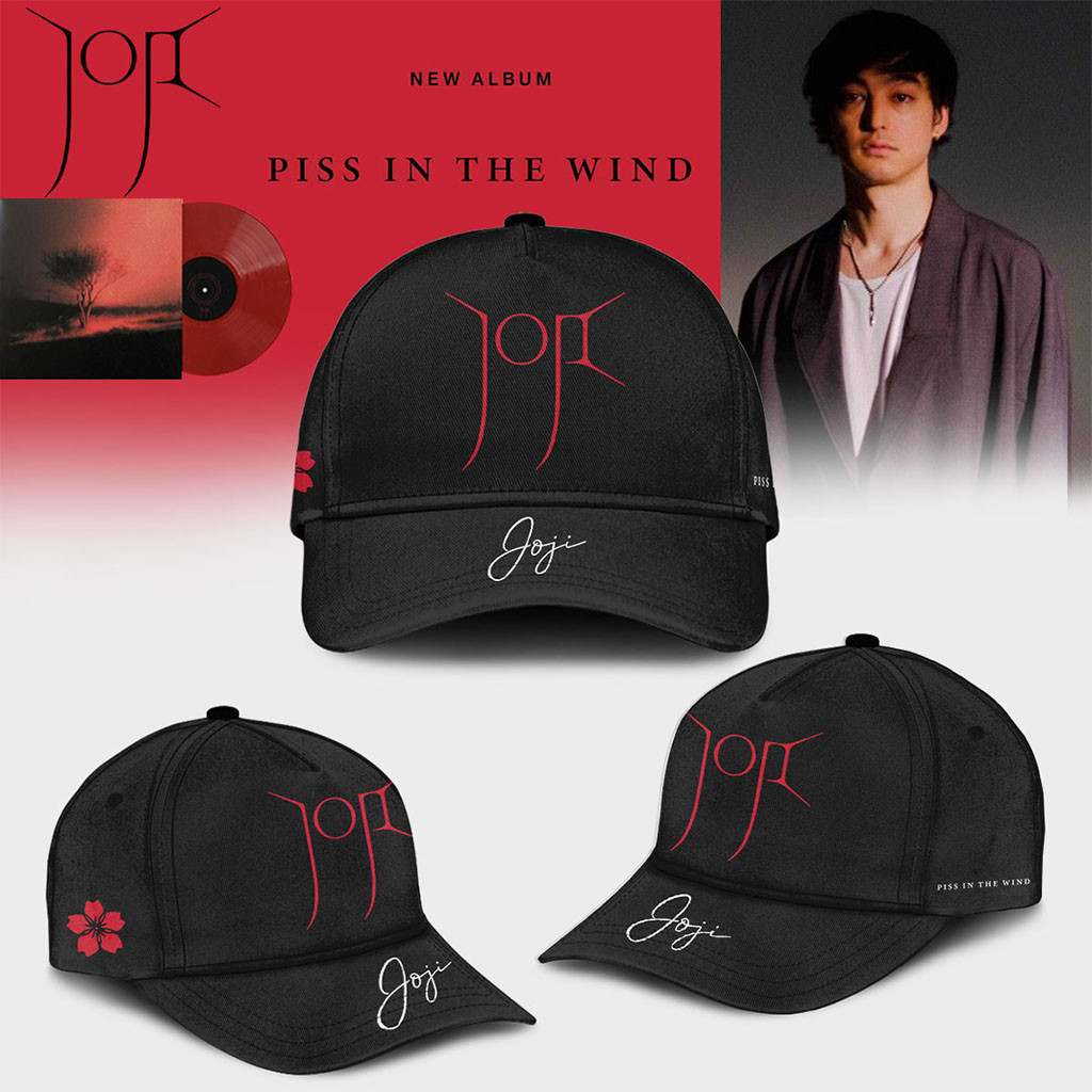 JOJI Piss In The Wind Album Hat Black JOJI Merch 2026 Best Gift For Music Lovers - Kdjoy