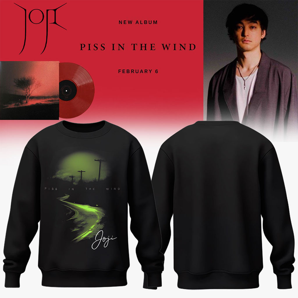 Joji Solaris Tour 2026 Sweatshirt Black Piss In The World Crewneck Joji New Album Merch Gifts - Kdjoy Joji Solaris Tour 2026 Sweatshirt Black Piss In The World Crewneck Joji New Album Merch Gifts - Kdjoy