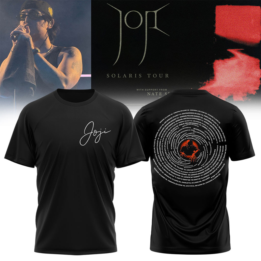 Joji Solaris Tour Merch 2026 Joji Solaris Tour Portal Dateback T-Shirt Gift For Music Fans - Kdjoy