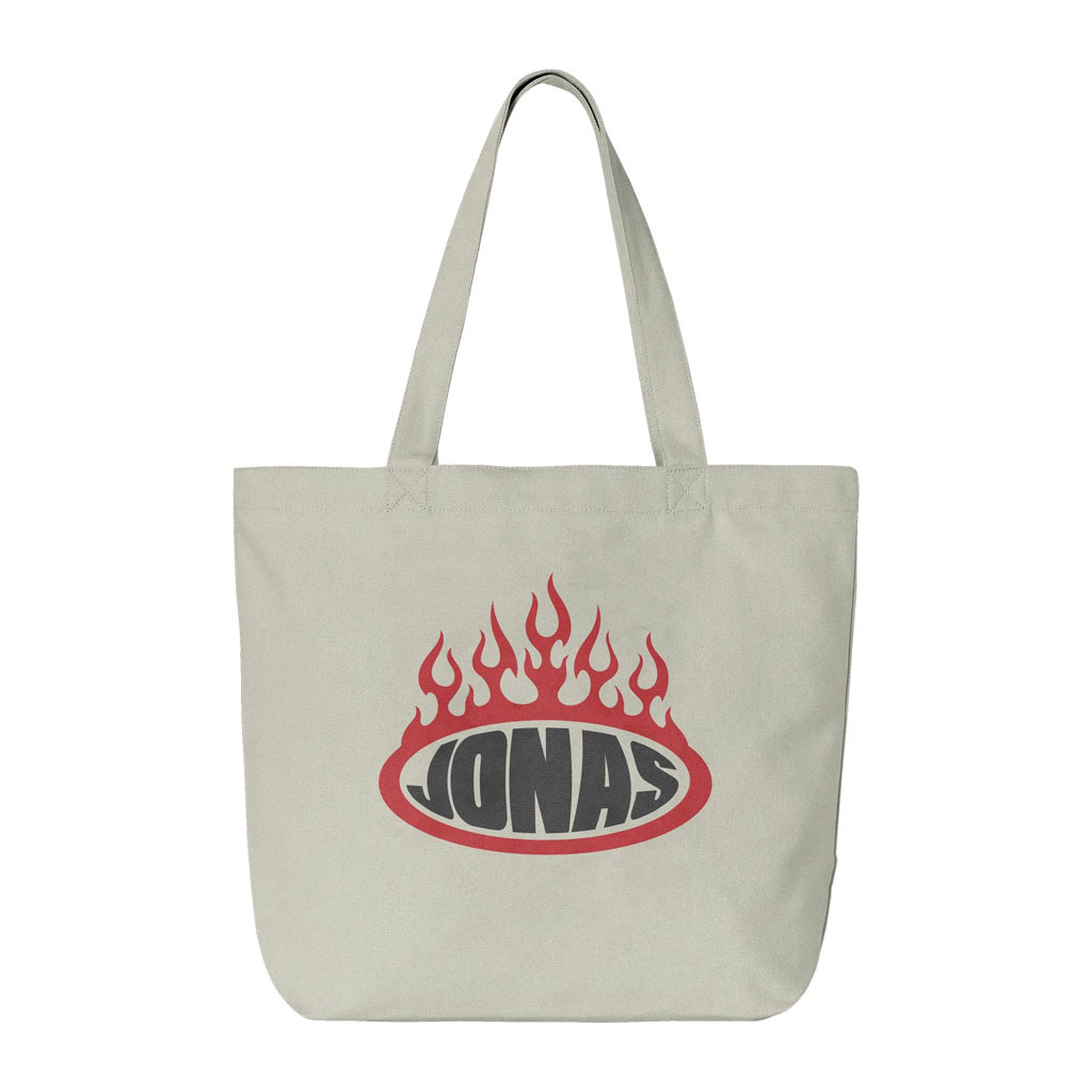 Jonas Brothers Merch 2026 Jonas Red Flame Tour Tote Bag Best Gift For Band Fans - Kdjoy