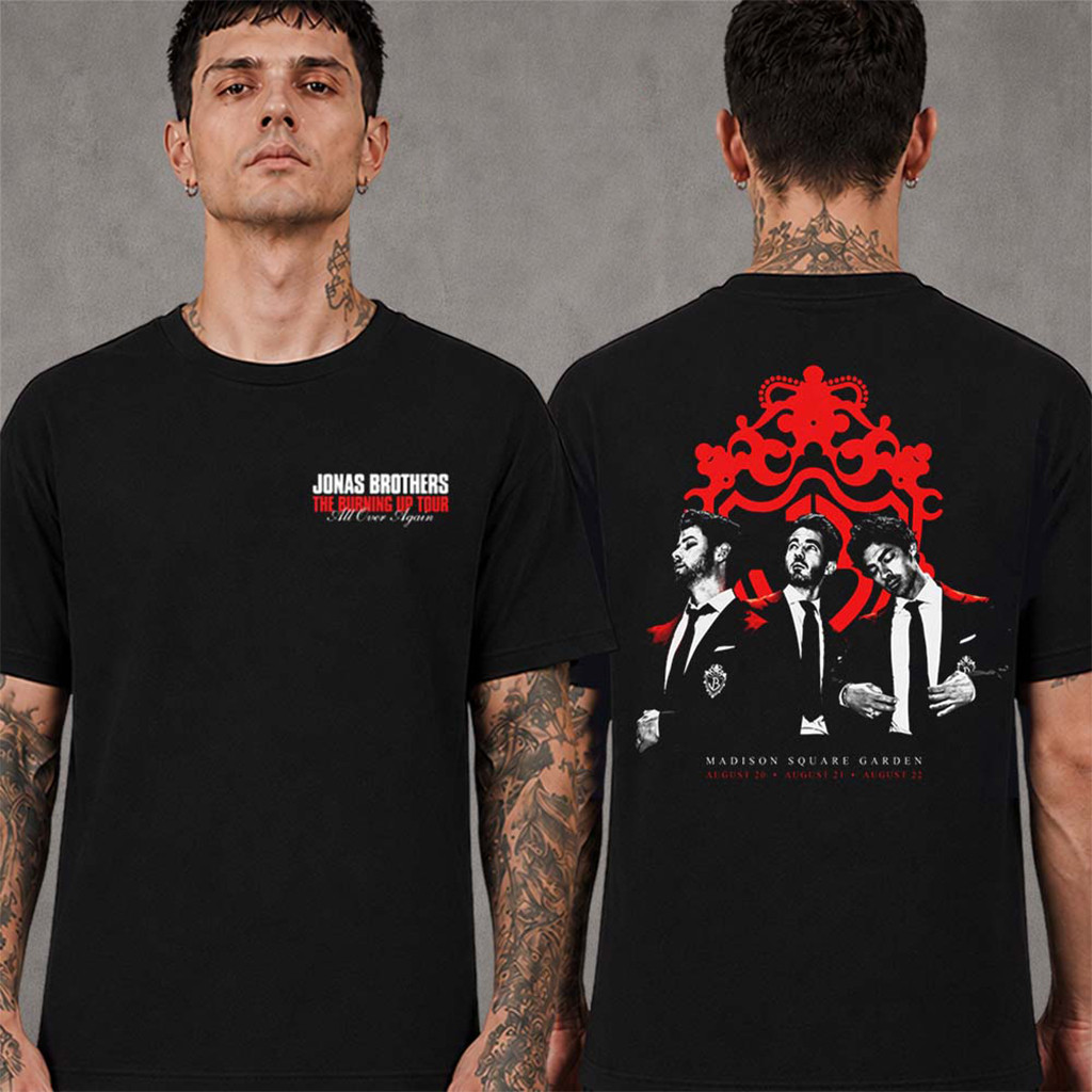 Jonas Brothers New York MSG Madison Square Garden 2026 T-Shirt Jonas Brothers Merch Fans Gifts - Kdjoy Jonas Brothers New York MSG Madison Square Garden 2026 T-Shirt Jonas Brothers Merch Fans Gifts - Kdjoy