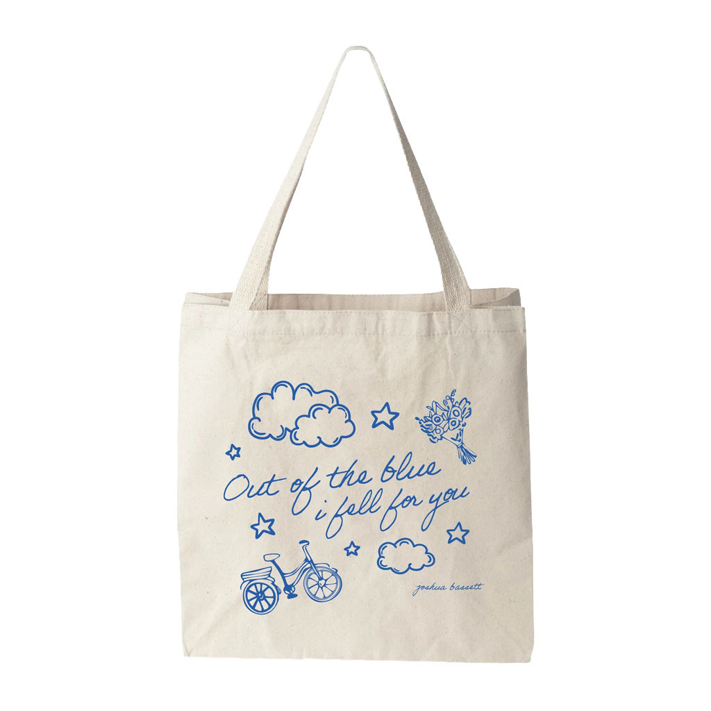Joshua Bassett Merch 2026 Blue Tote Bag Birthday Gift Ideas For Sisters - Kdjoy