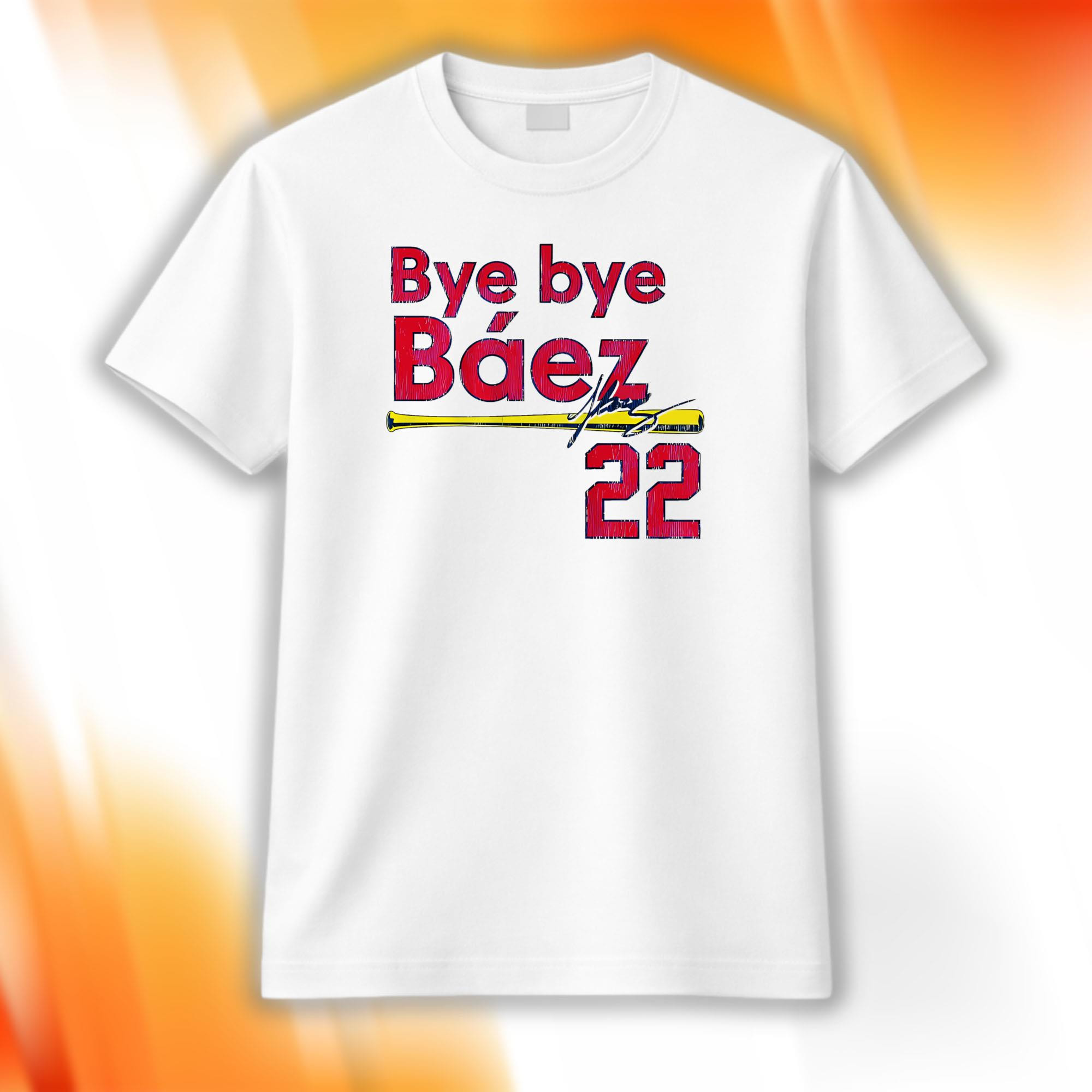 Joshua Bye Bye Baez Shirt Gift Ideas For Baseball Fans - Kdjoy