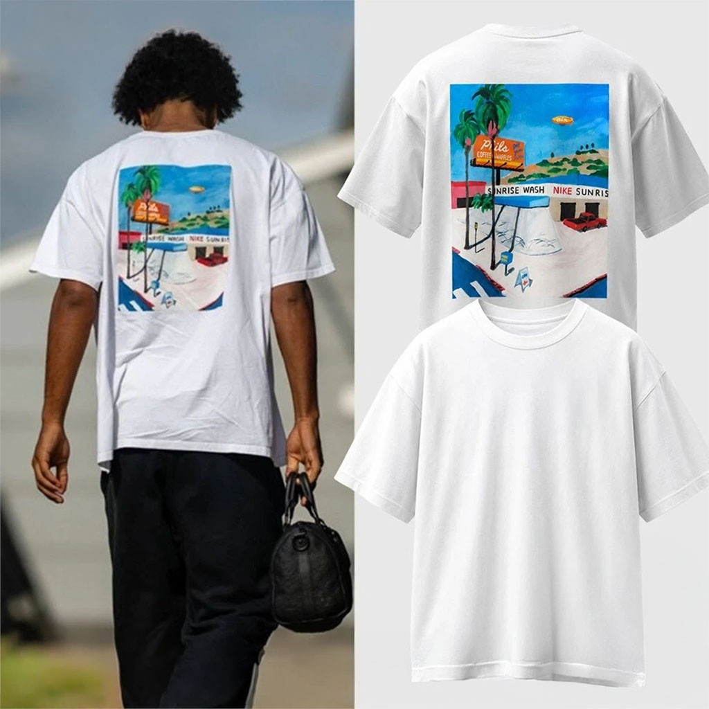 Joshua Zirkzee SB Carwash Shirt White Joshua Zirkzee Merch Present For Brothers - Kdjoy