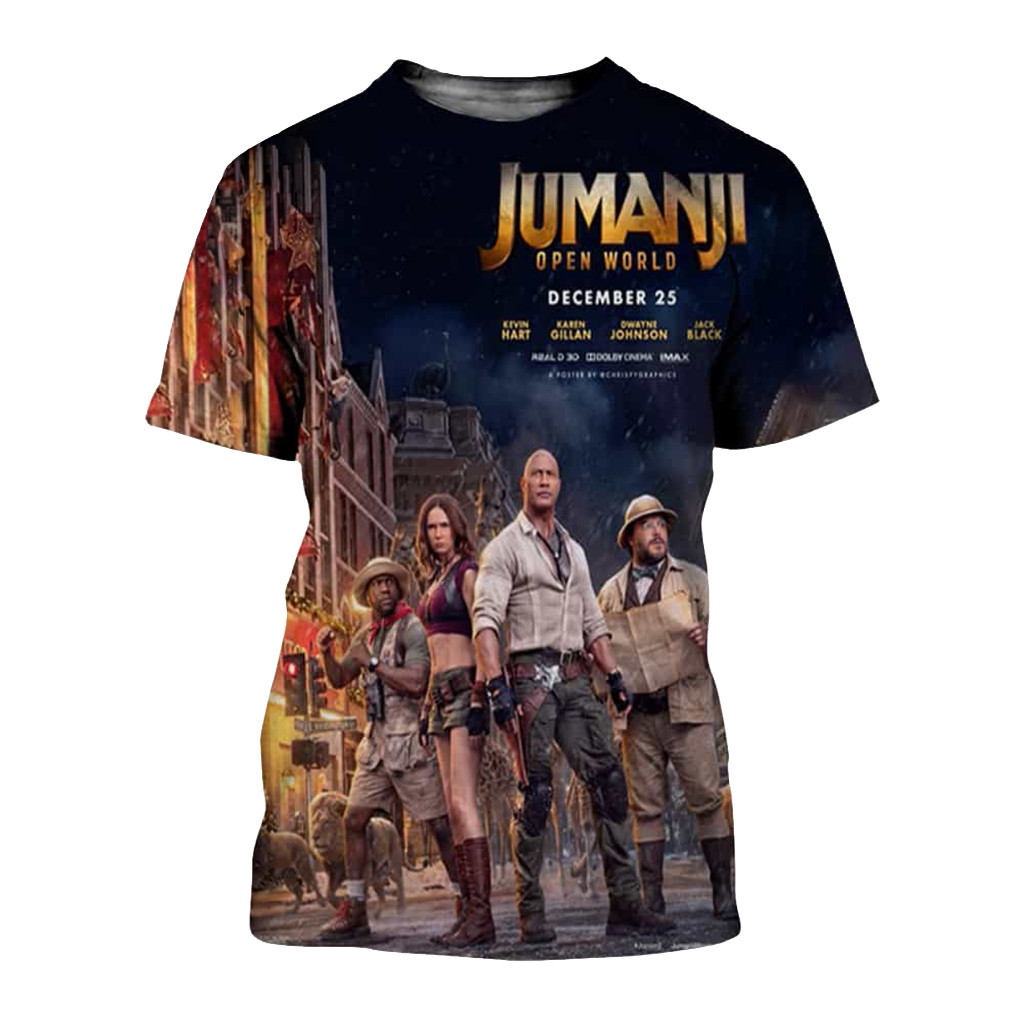 Jumanji Open World 2026 Movie Art Shirt Jumanji Merch Gifts For Movie Fans - Kdjoy Jumanji Open World 2026 Movie Art Shirt Jumanji Merch Gifts For Movie Fans - Kdjoy
