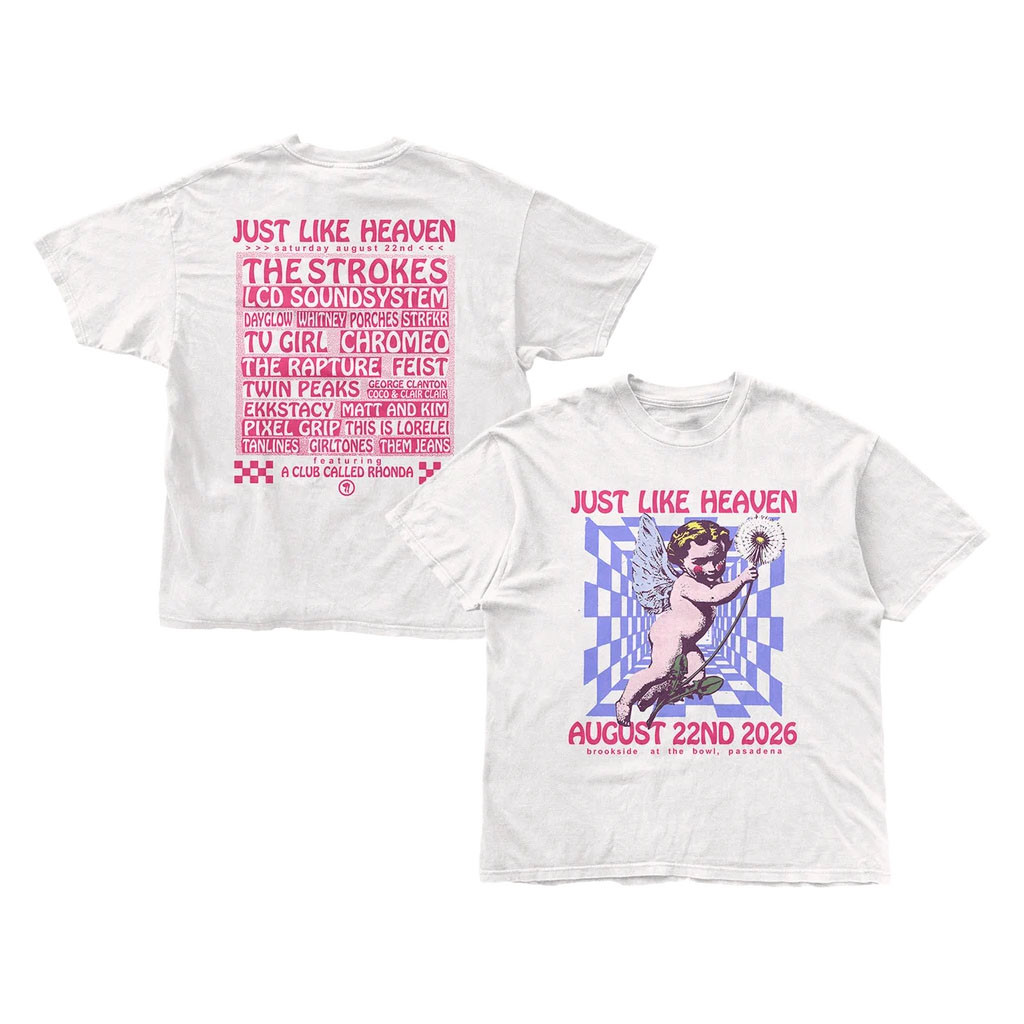 Just Like Heaven Merch Dandelions 2026 Lineup T-Shirt Music Festival Outfits Fan Gifts - Kdjoy