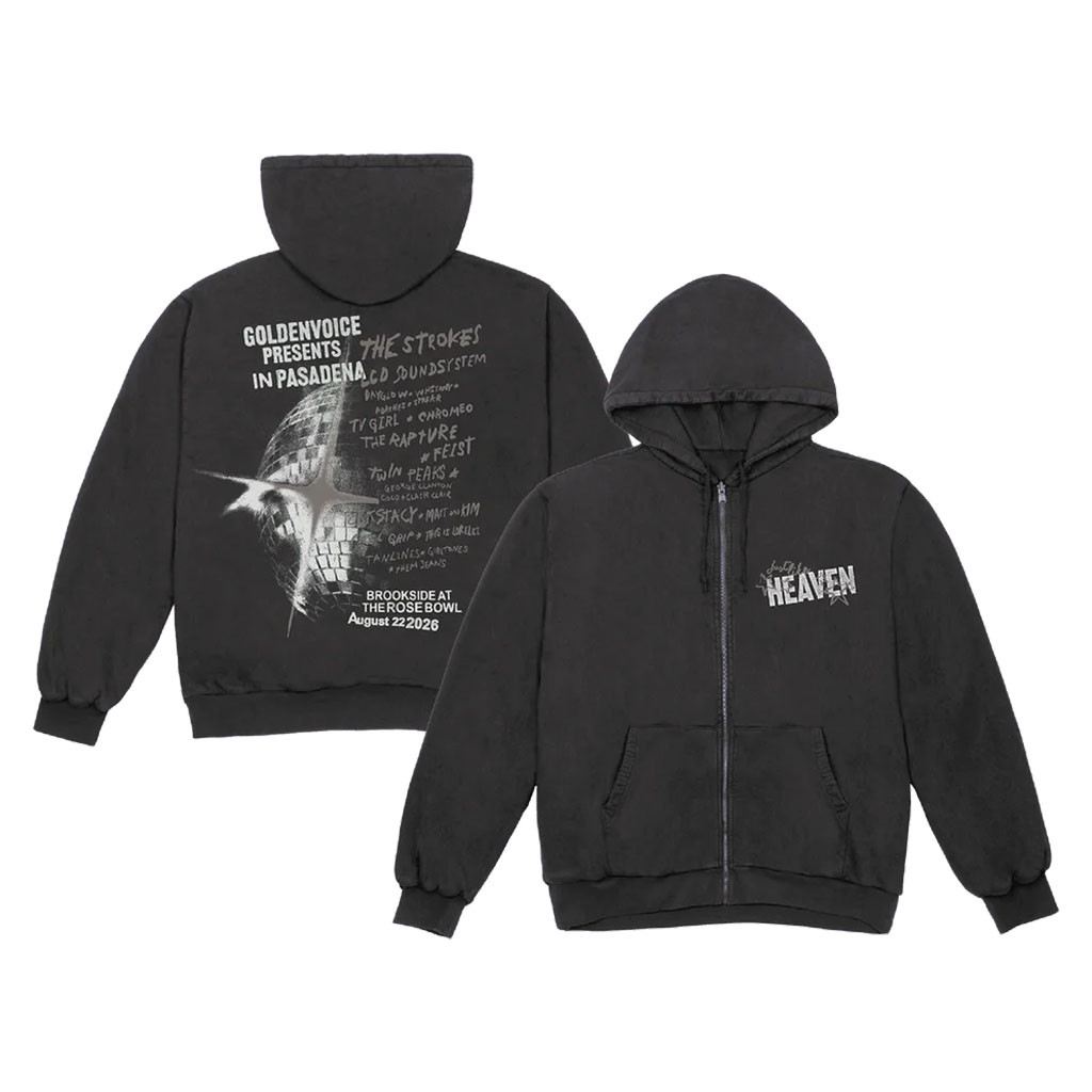 Just Like Heaven Merch Disco Ball 2026 Lineup Zip Hoodie Presents For Music Lovers - Kdjoy
