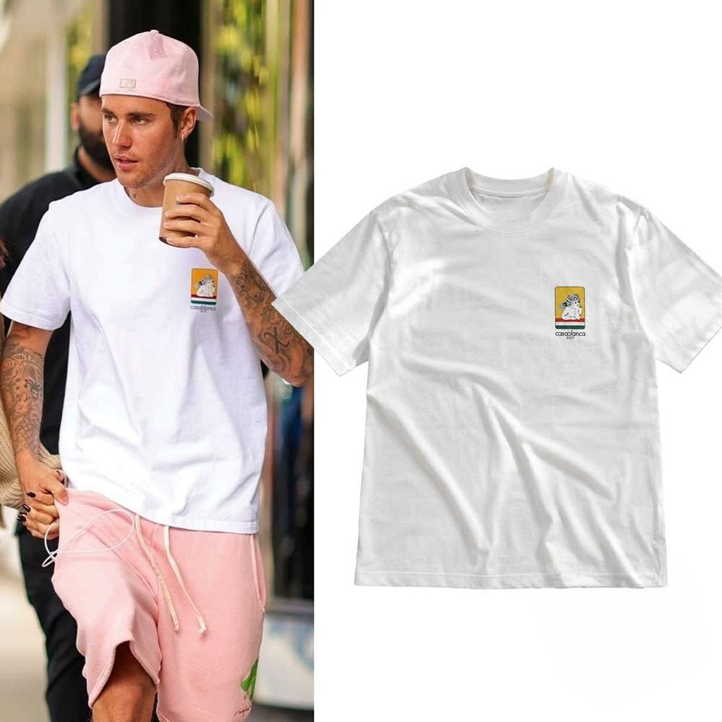 Justin Bieber Casablanca Racing Cherub Shirt 2026 Justin Bieber Merch Gift For Boyfriend - Kdjoy Justin Bieber Casablanca Racing Cherub Shirt 2026 Justin Bieber Merch Gift For Boyfriend - Kdjoy
