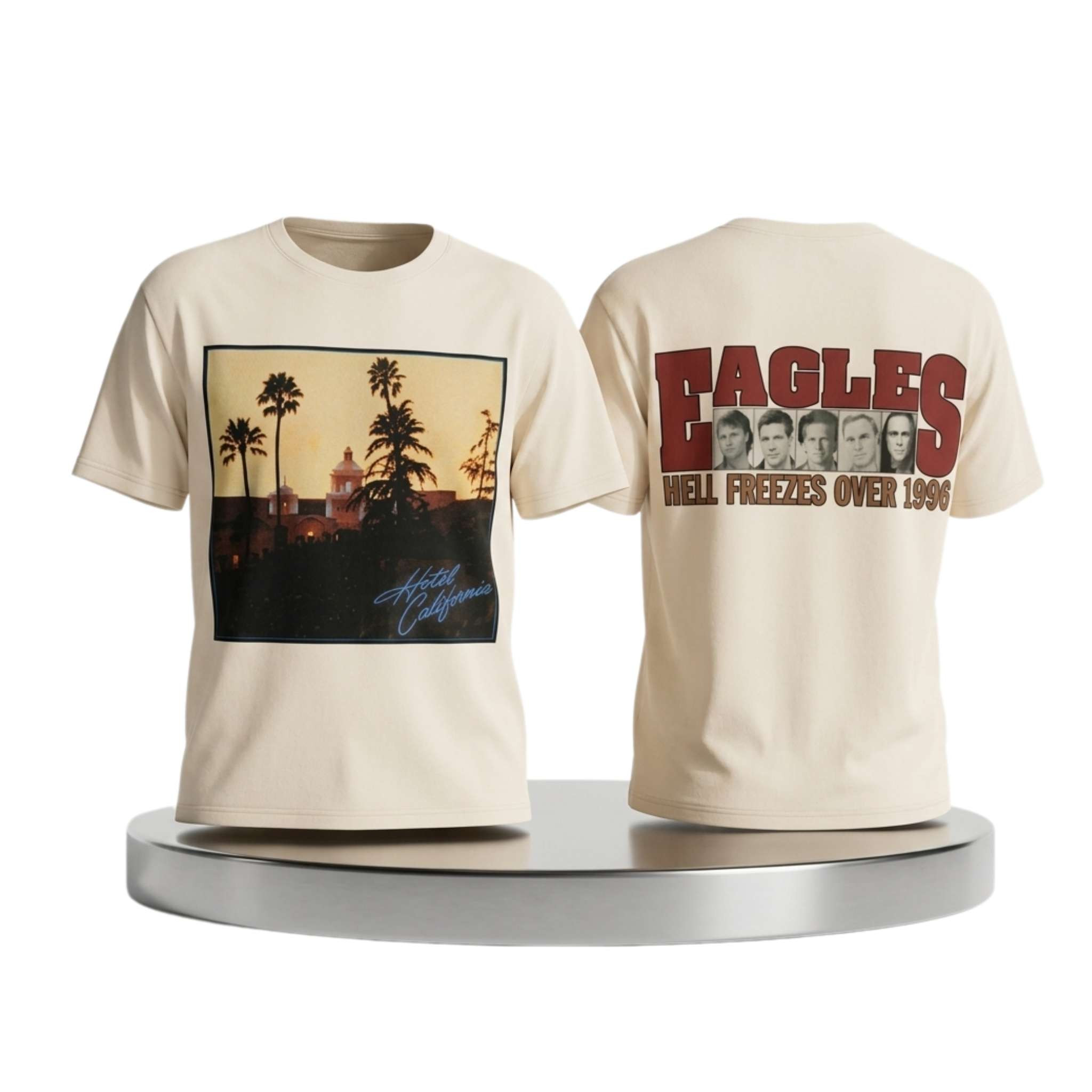 Justin Bieber Eagles Hell Freezes Over 1996 Shirt Justin Bieber Merch Music Lovers Gifts - Kdjoy