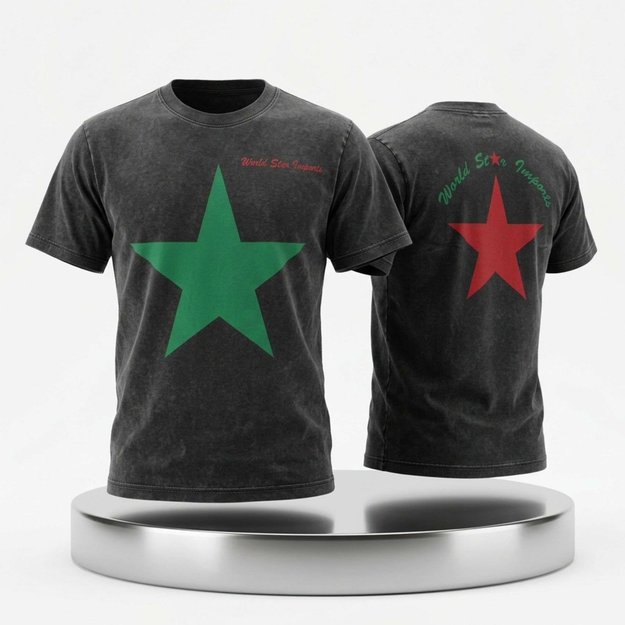 Justin Bieber World Star Imports Star Wash T-Shirt Justin Bieber Merch Gifts For Music Lovers - Kdjoy