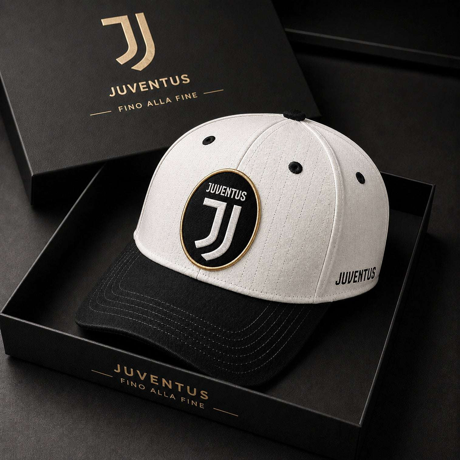 Juventus Fino Alla Fine Hat Juventus FC Merch Best Gifts For Football Lovers - Kdjoy