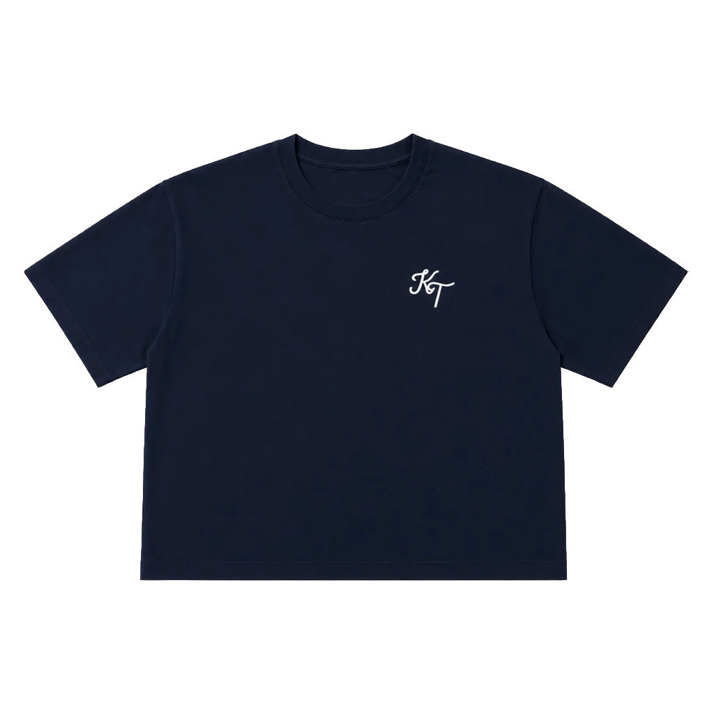 Kai Trump Merch 2026 KT Cropped T-Shirt Best Birthday Gift For Her - Kdjoy