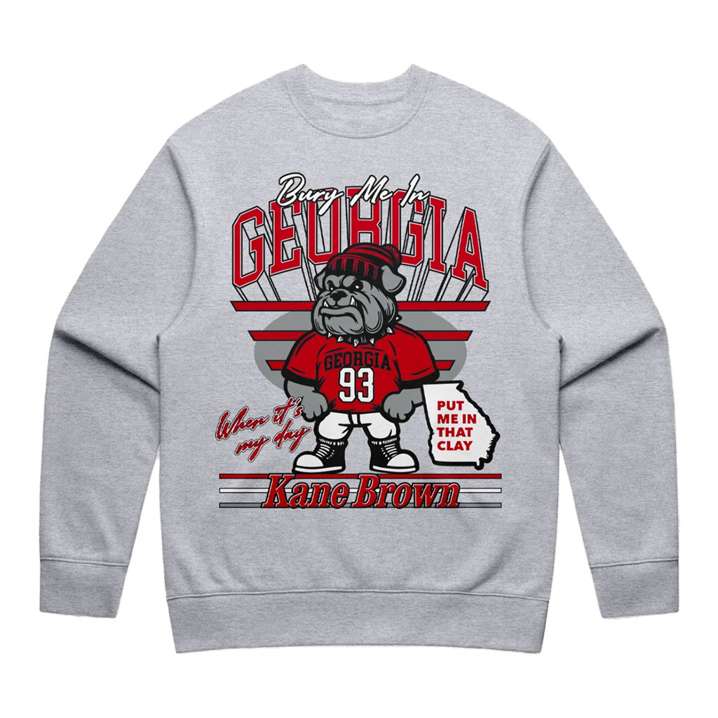 Kane Brown Merch 2026 Bury Me In Georgia Crewneck Kane Brown Sweatshirt Gifts For Brothers - Kdjoy