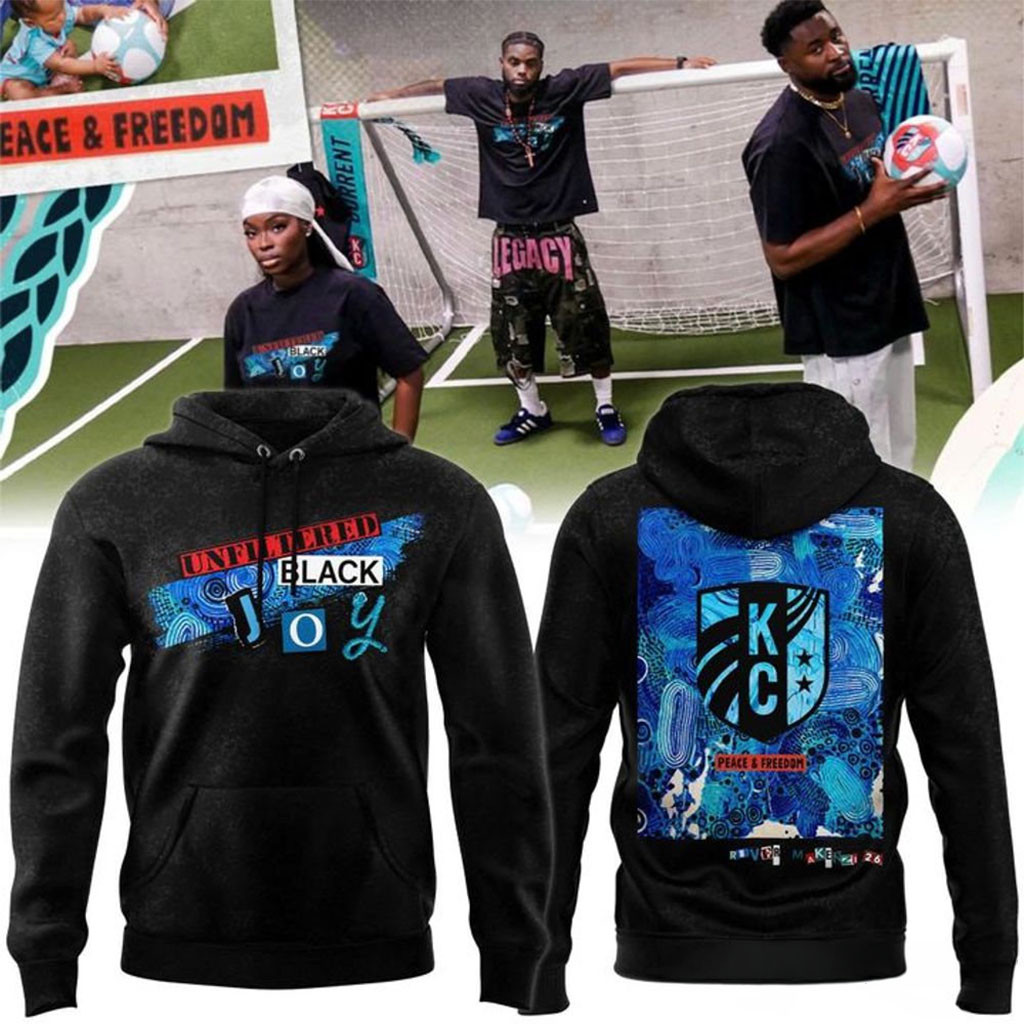 Kansas City Current Peace And Freedom Black Joy Hoodie 2026 KC Current Merch Gift For Fans - Kdjoy Kansas City Current Peace And Freedom Black Joy Hoodie 2026 KC Current Merch Gift For Fans - Kdjoy