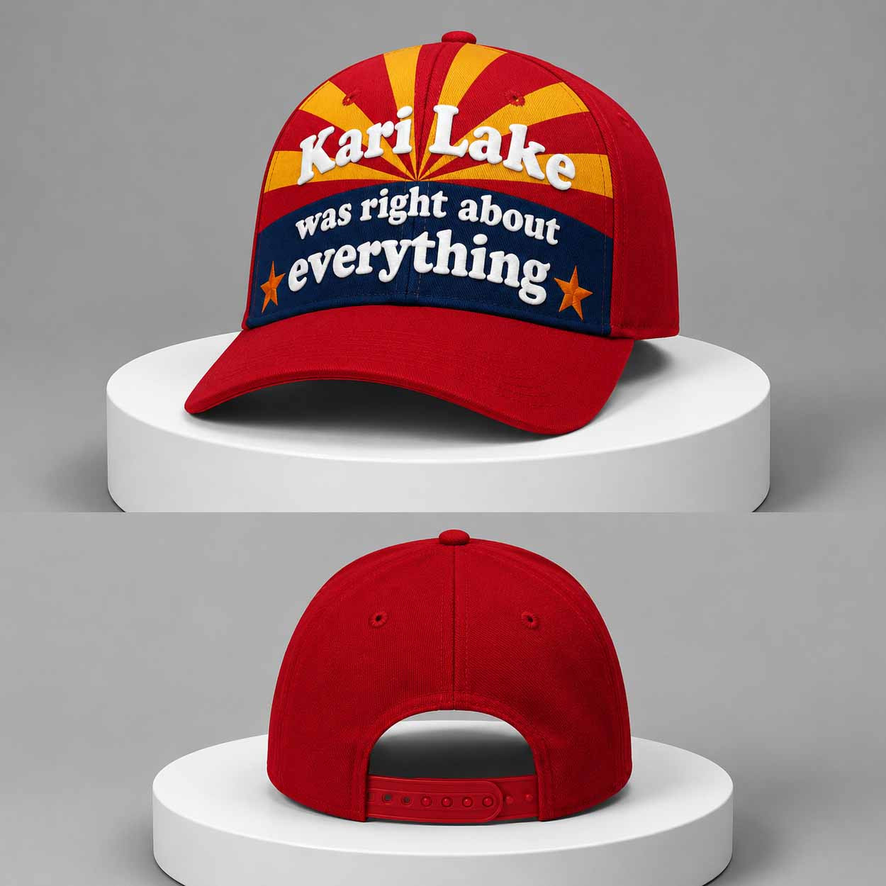 Kari Lake Was Right About Everything Hat Embroidered Kari Lake Merch Gifts For Fans - Kdjoy Kari Lake Was Right About Everything Hat Embroidered Kari Lake Merch Gifts For Fans - Kdjoy