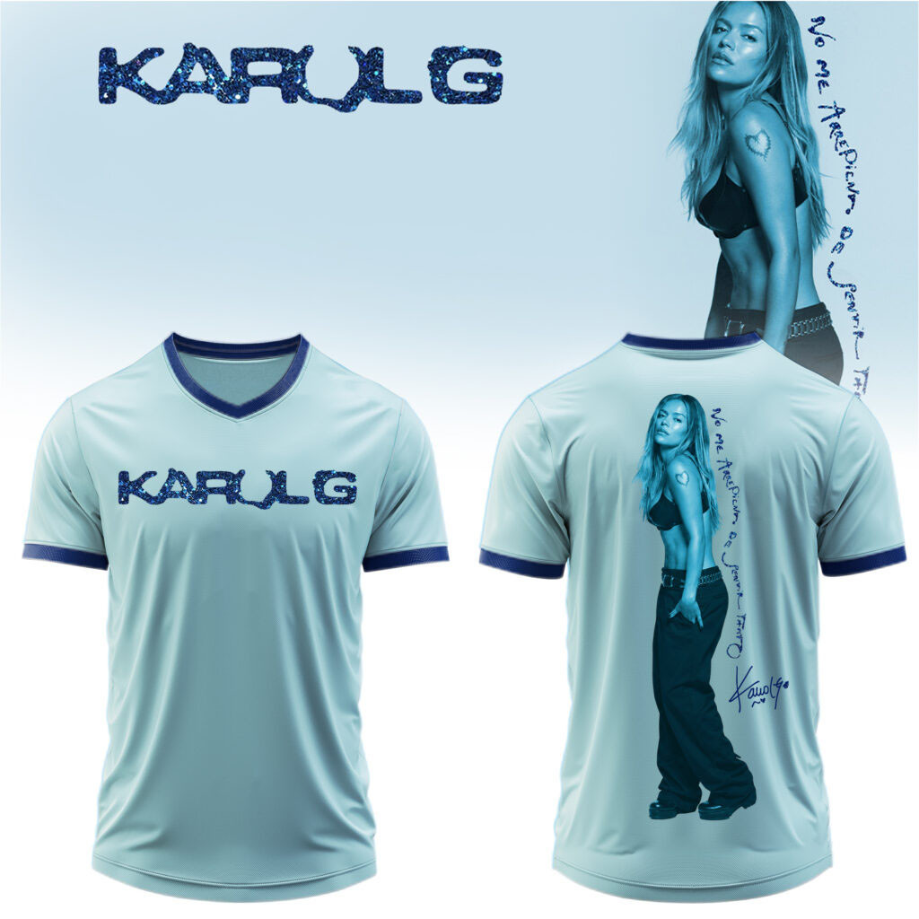 Karol G Album No Me Arrepiento De Sentir Tanto Jersey Shirt 2026 Karol G Merch Music Fan Gifts - Kdjoy