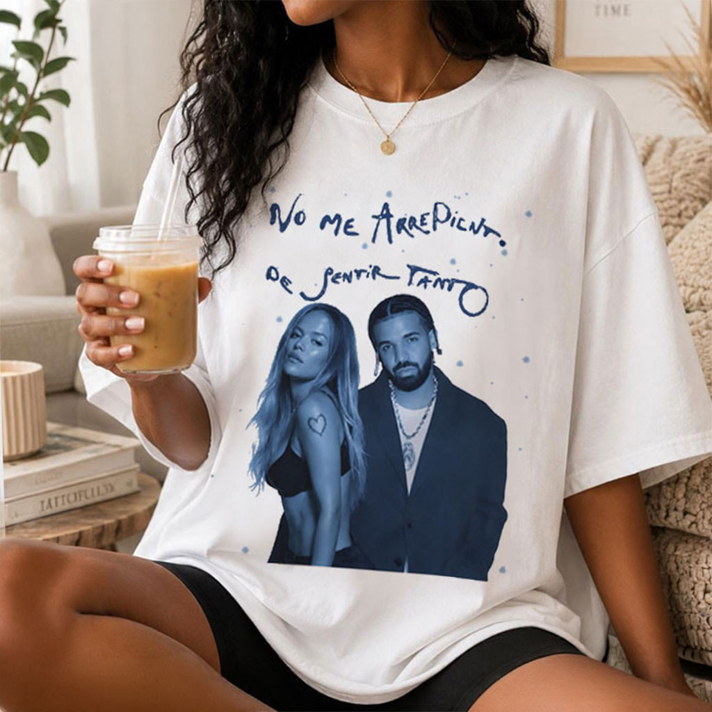 Karol G And Drake No Me Arrepiento De Sentir Tanto T-Shirt Karol G Merch Fans Gifts - Kdjoy