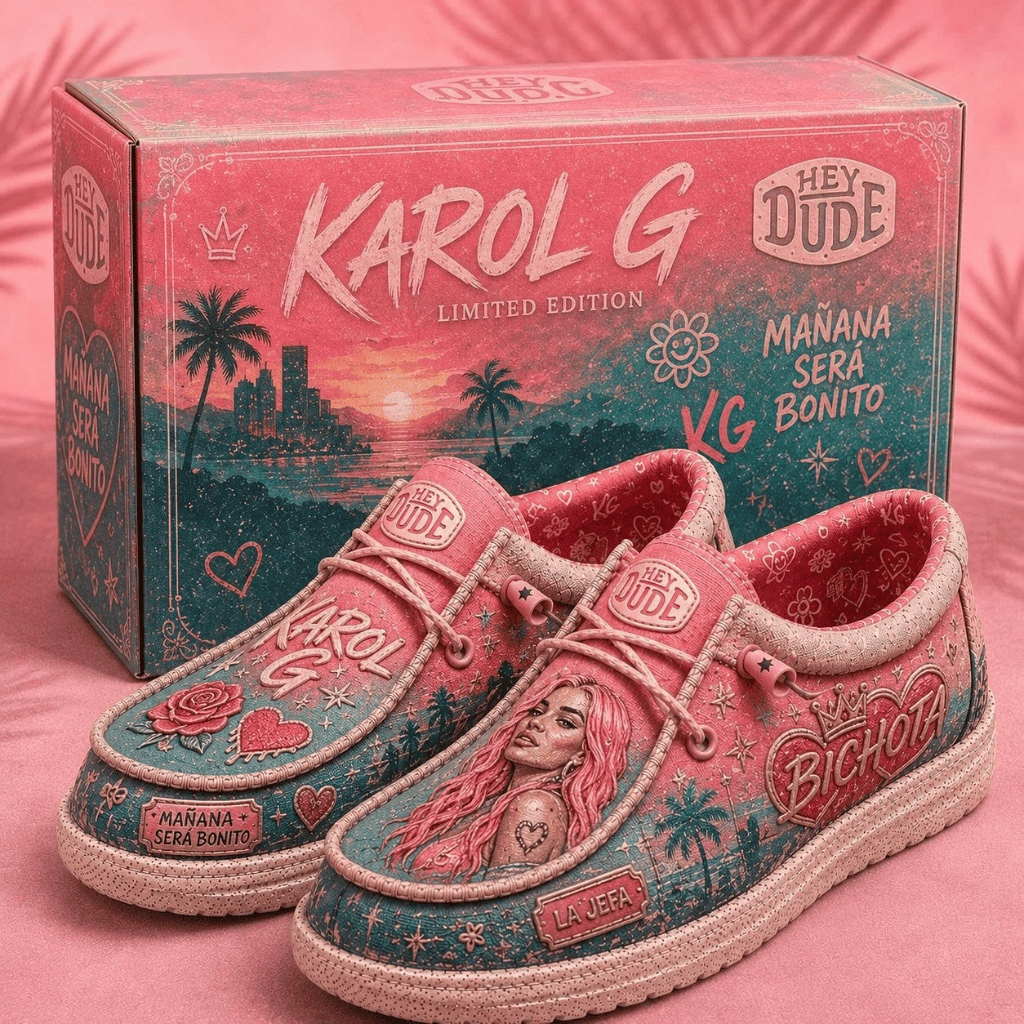 Karol G Manana Sera Bonito Shoes Karol G Merch Birthday Gift For Wife - Kdjoy Karol G Manana Sera Bonito Shoes Karol G Merch Birthday Gift For Wife - Kdjoy
