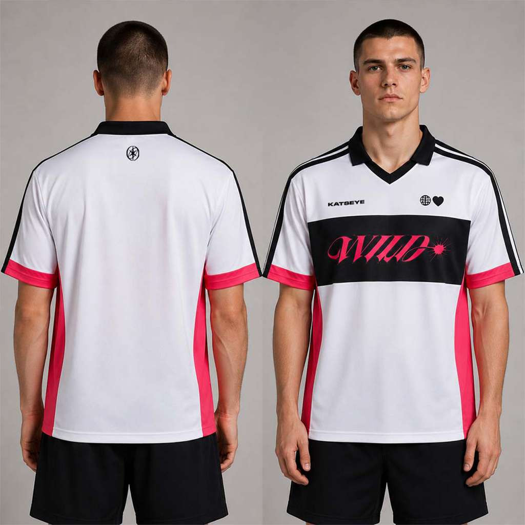 Katseye Wild Album Merch Polo Football Jersey Birthday Gift For Girlfriend - Kdjoy Katseye Wild Album Merch Polo Football Jersey Birthday Gift For Girlfriend - Kdjoy