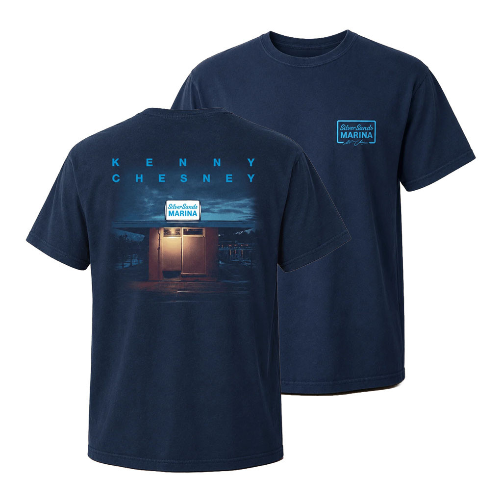 Kenny Chesney Merch 2026 Silver Sands Marina Album T-Shirt Gifts For Music Lovers