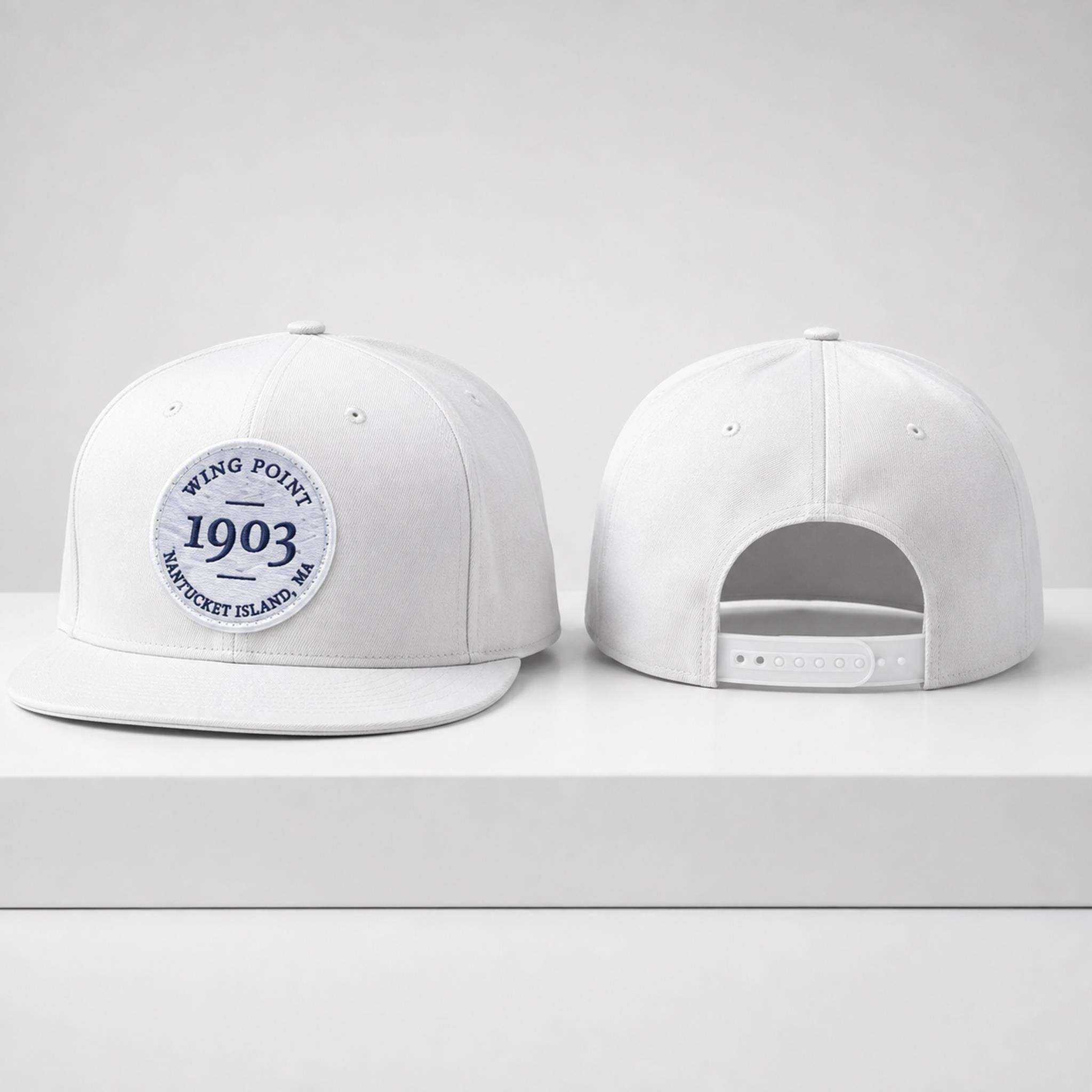 Kevin Gausman Wing Point 1903 Nantucket Island MA Snapback Hat Embroidered Kevin Gausman Merch - Kdjoy