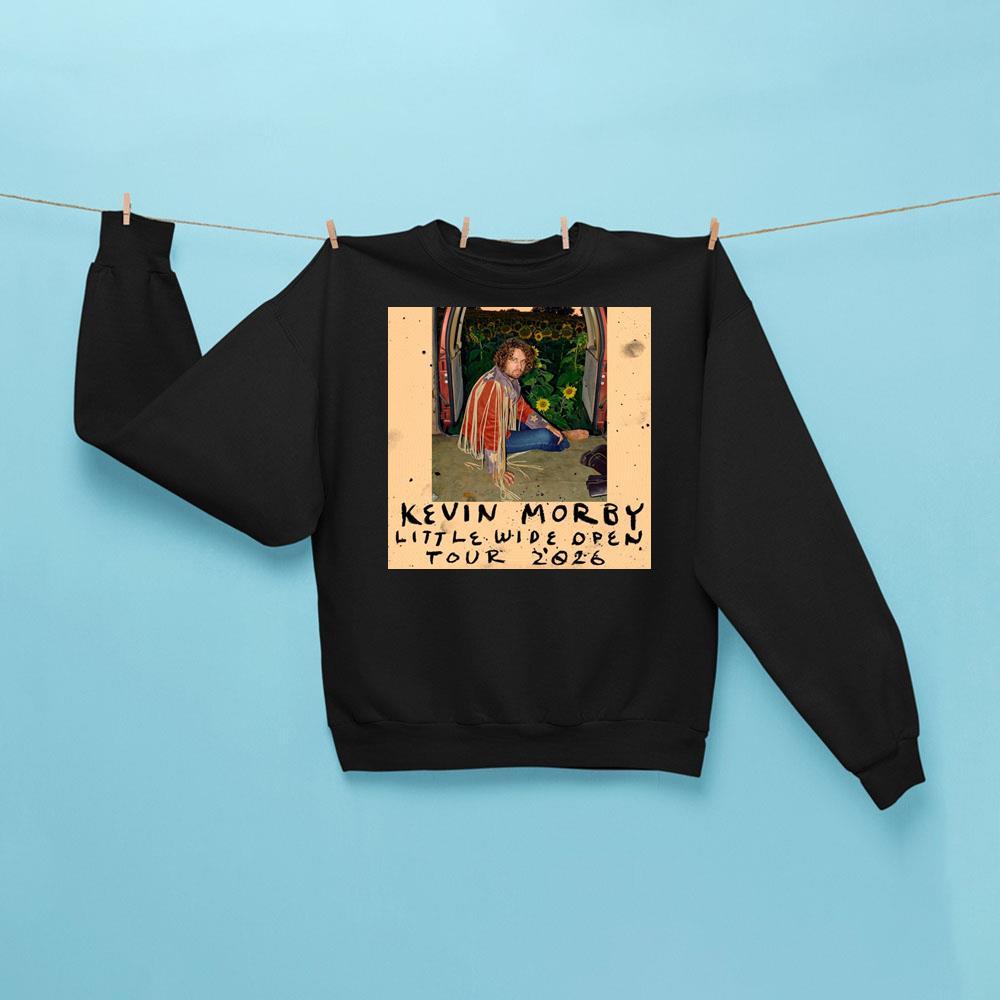 Kevin Morby Little Wide Open Sweatshirt Black Kevin Morby Merch Music Lover Gifts For Him - Kdjoy Kevin Morby Little Wide Open Sweatshirt Black Kevin Morby Merch Music Lover Gifts For Him - Kdjoy