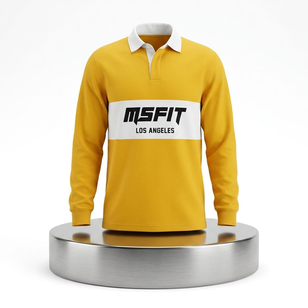 Kevon Looney MSFIT Los Angeles Long Sleeve Polo Shirt Kevon Looney Merch Gift For Husband - Kdjoy Kevon Looney MSFIT Los Angeles Long Sleeve Polo Shirt Kevon Looney Merch Gift For Husband - Kdjoy