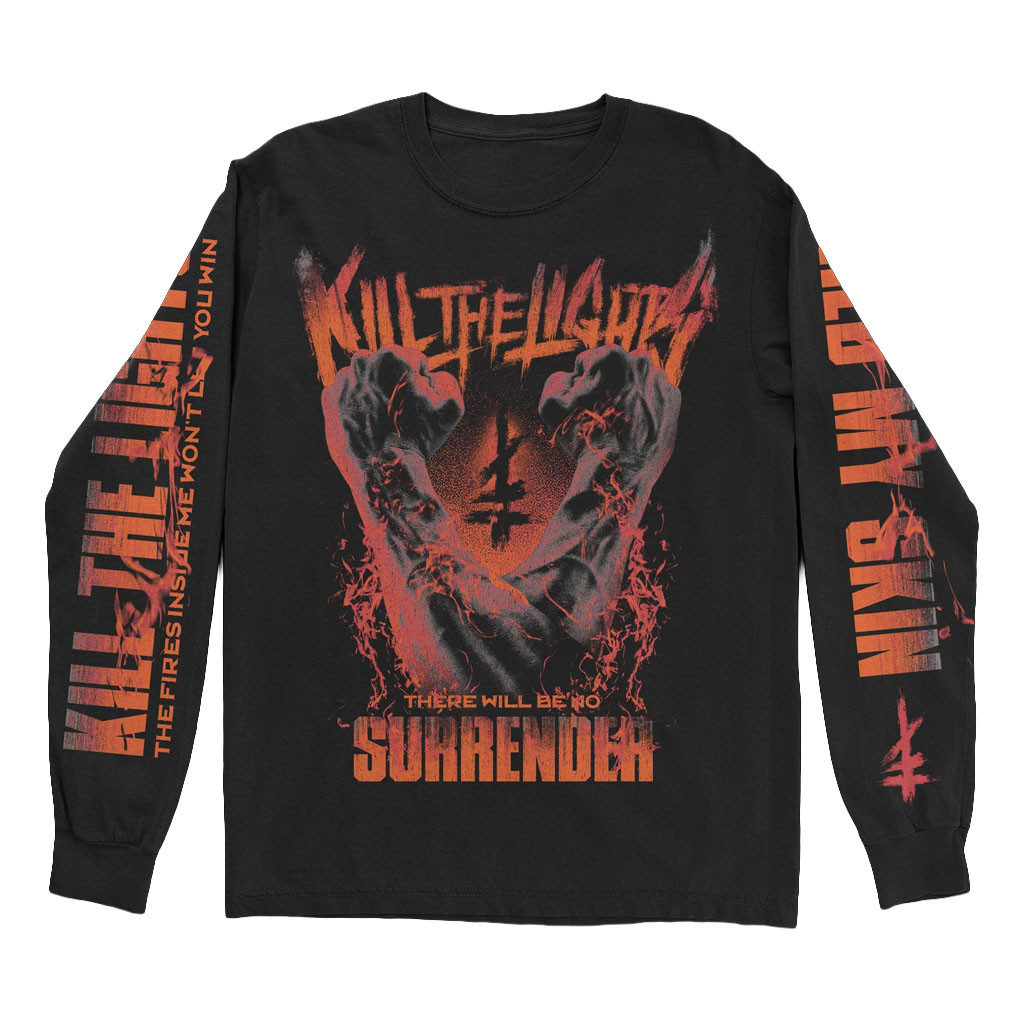 Kill The Lights Merch 2026 Never Surrender Long Sleeve Shirt Gift Ideas For Husband Kill The Lights Merch 2026 Never Surrender Long Sleeve Shirt Gift Ideas For Husband