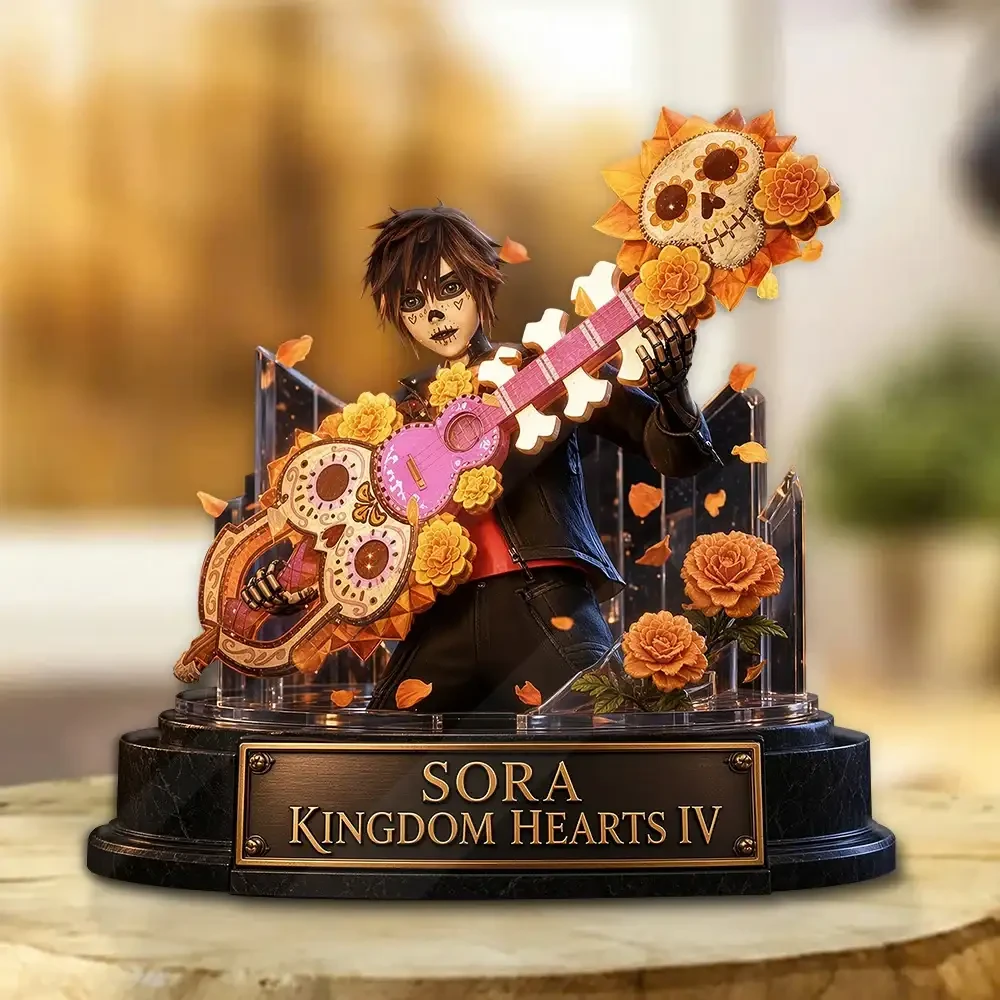 Kingdom Hearts IV Video Game Acrylic Plaque Kingdom Hearts Merch Gamers Gifts - Kdjoy