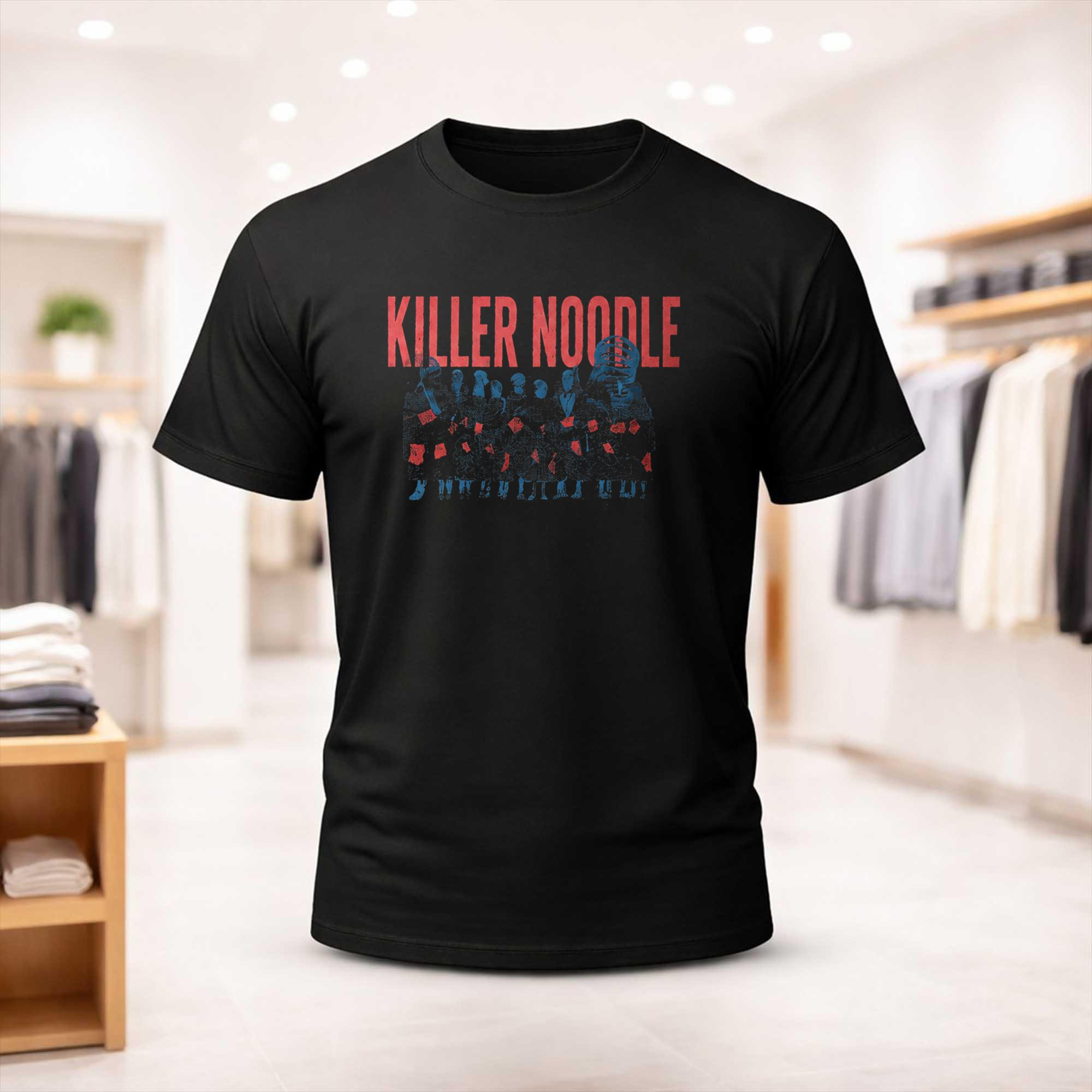 Knox Jolie Pitt Killer Noodle Shirt Anime Inspired Character Lineup Tee Gift For Brothers - Kdjoy