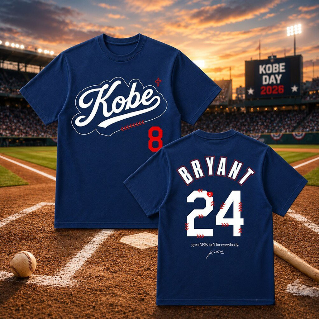 Kobe Bryant 8 24 Kobe Day 2026 Shirt Kobe Bryant Merch Gift Ideas For Brothers - Kdjoy