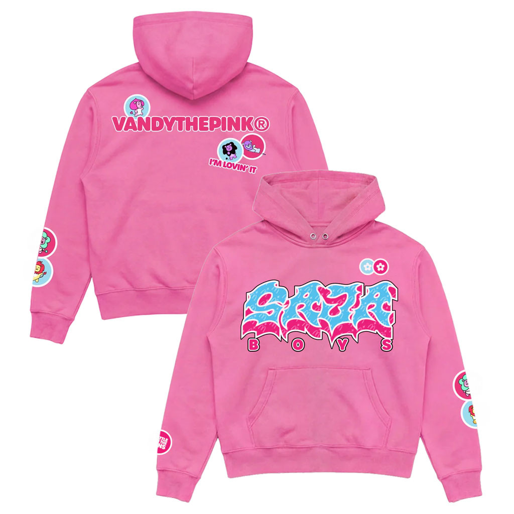 KPop Demon Hunters X McDonald's X VANDYTHEPINK Merch 2026 Saja Boys Hoodie Kpop Fan Gifts - Kdjoy KPop Demon Hunters X McDonald's X VANDYTHEPINK Merch 2026 Saja Boys Hoodie Kpop Fan Gifts - Kdjoy