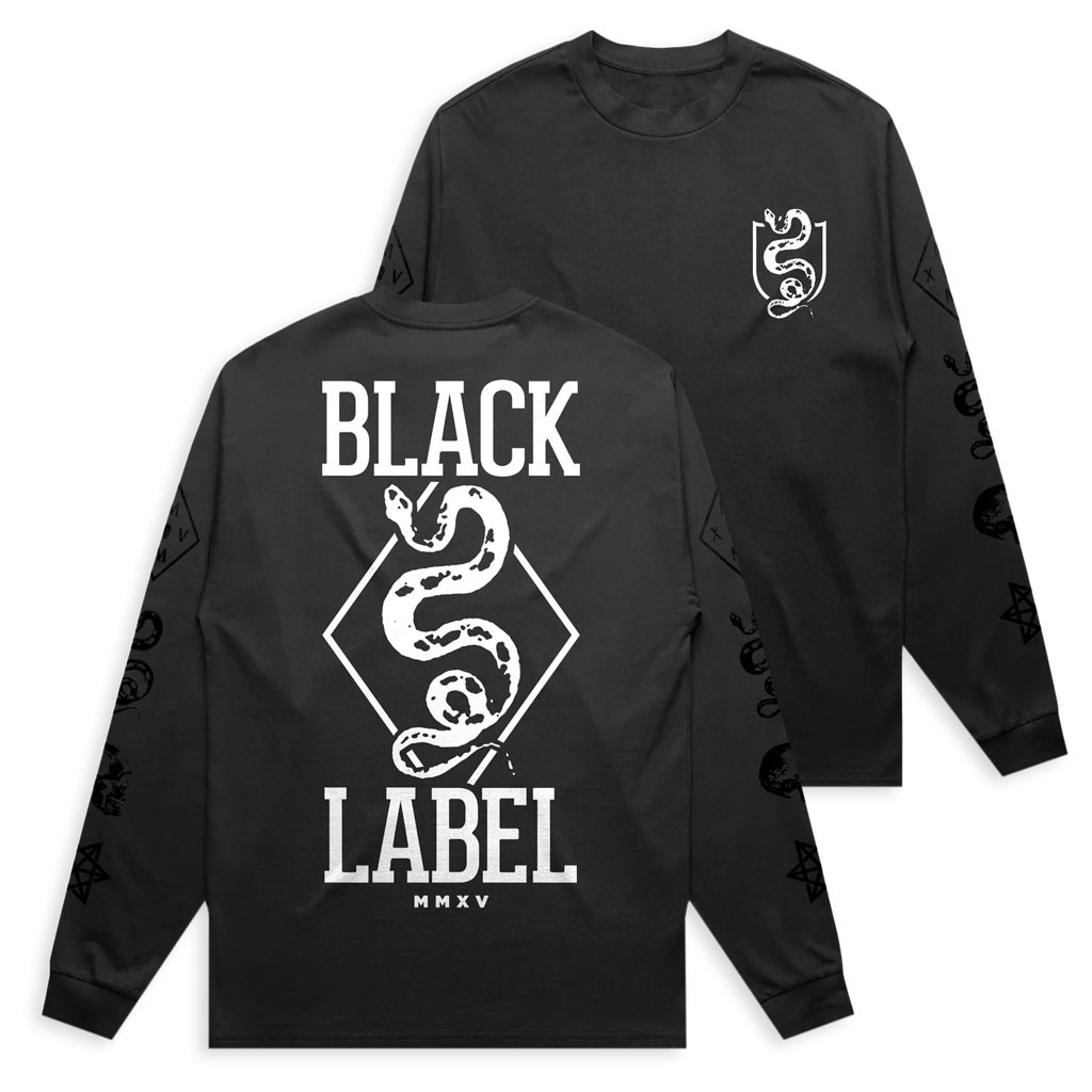 KT8 Merch Never Say Die 2026 Black Label Long Sleeve Shirt Never Say Die Records Merch - Kdjoy