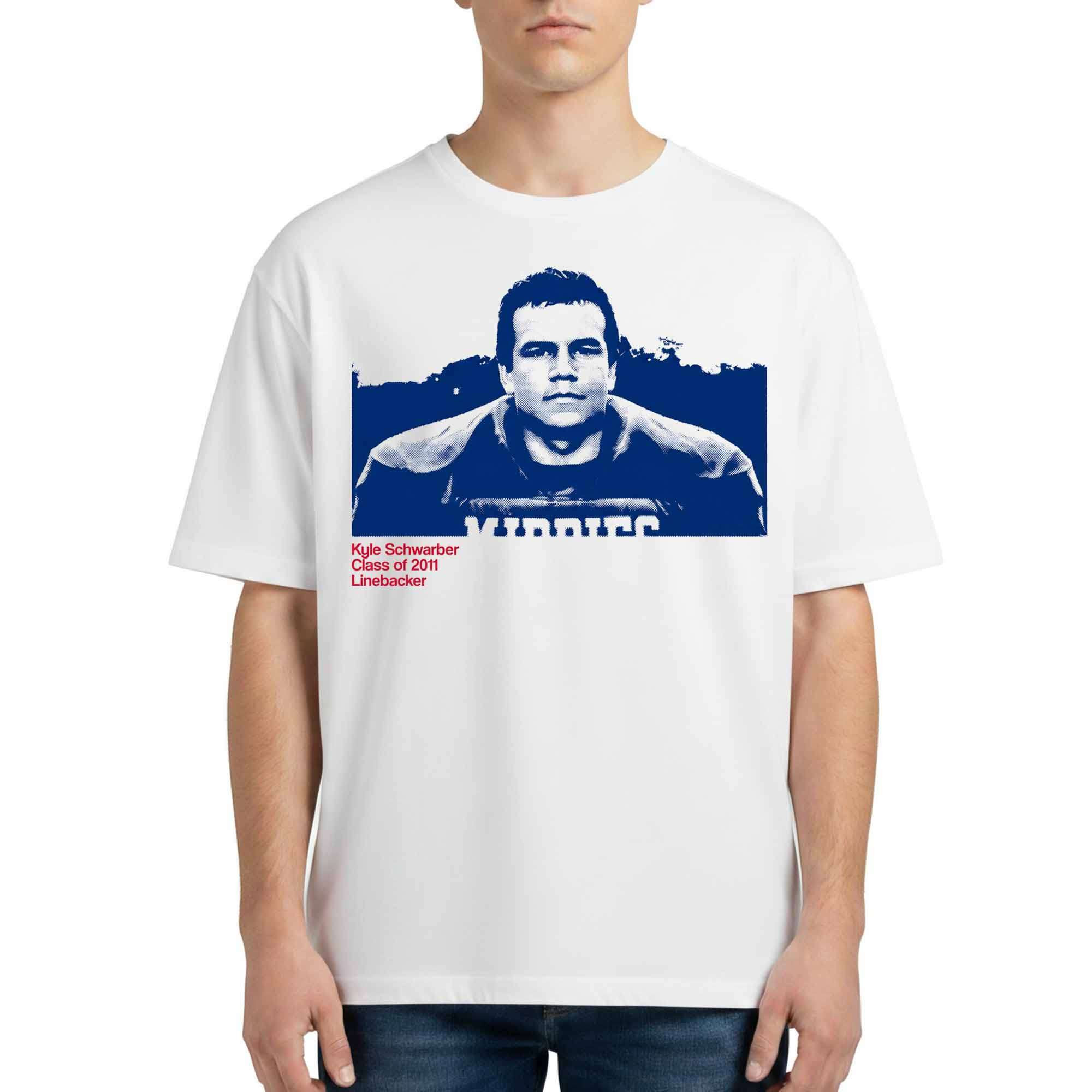 Kyle Schwarber Class Of 11 Linebacker Shirt Philadelphia Phillies Merch Gifts For Fan - Kdjoy