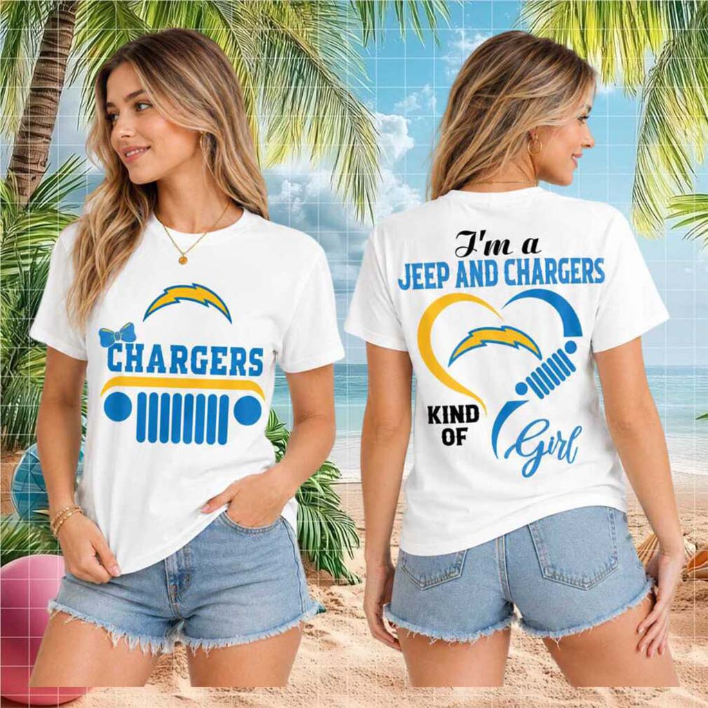 LA Chargers Jeep Heartbeat Kind Of Girl Shirt LA Chargers Merch Presents For Football Lover - Kdjoy LA Chargers Jeep Heartbeat Kind Of Girl Shirt LA Chargers Merch Presents For Football Lover - Kdjoy