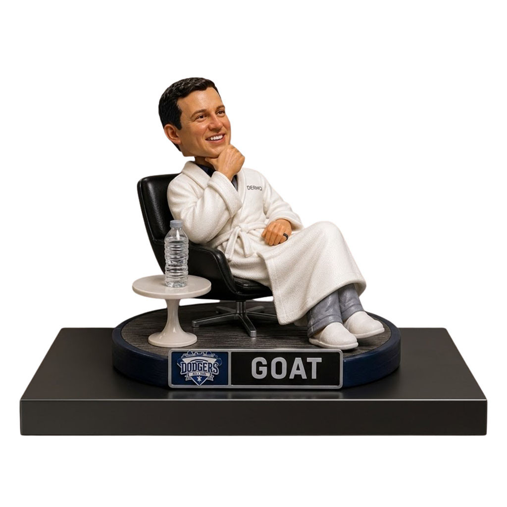 LA Dodgers Andrew Friedman 2026 GOAT Funko Pop Los Angeles Dodgers Merch Baseball Fan Gifts - Kdjoy