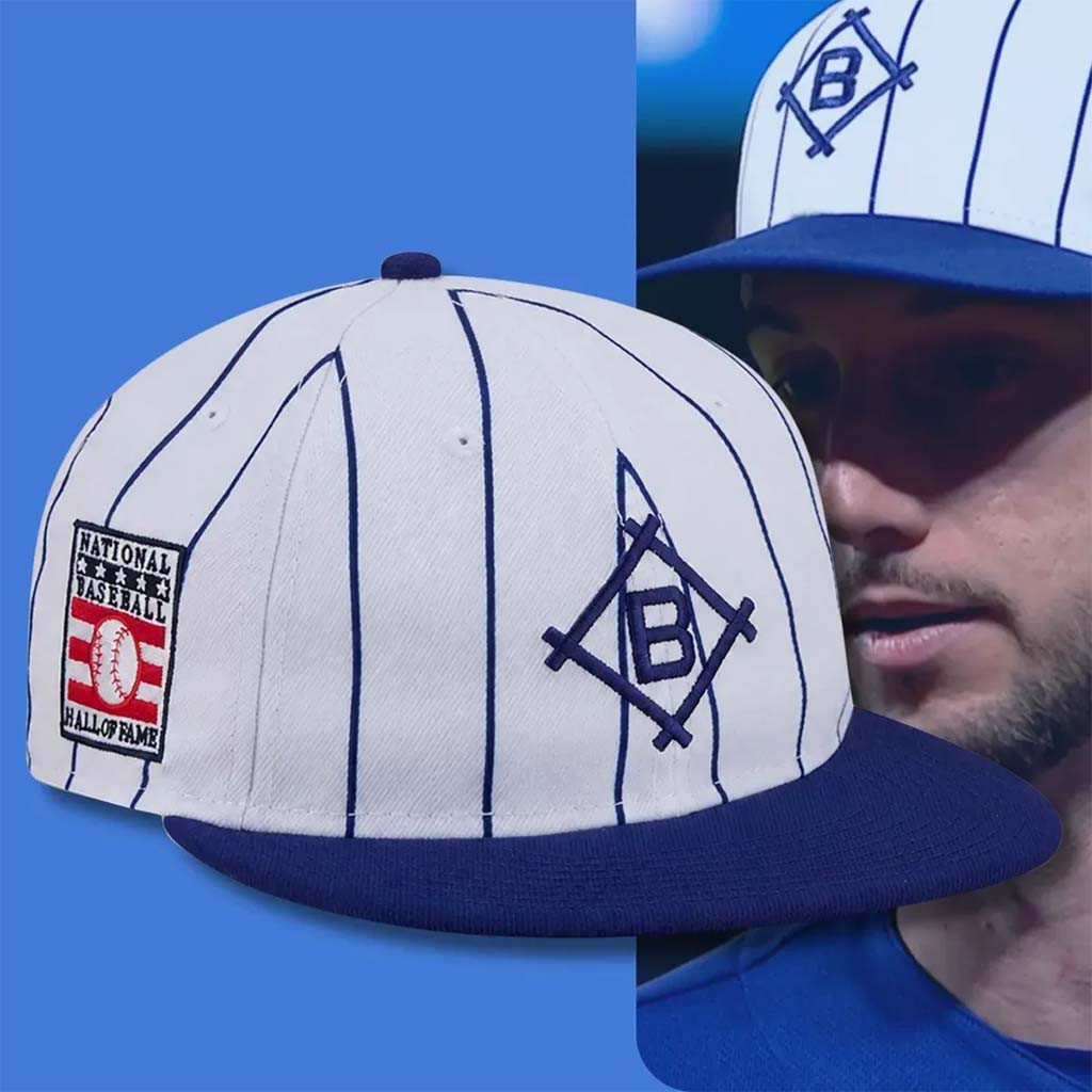 LA Dodgers B Embroidered Hat At Brooklyn Dodgers Hall Of Fame 2026 Vs New York Mets Cap - Kdjoy LA Dodgers B Embroidered Hat At Brooklyn Dodgers Hall Of Fame 2026 Vs New York Mets Cap - Kdjoy