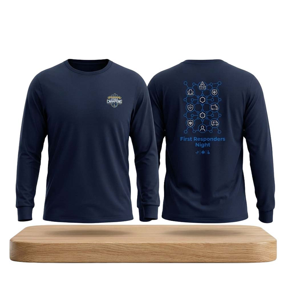 LA Dodgers First Responders Night 2026 Long Sleeve Shirt Dodgers Merch Dad Gifts - Kdjoy