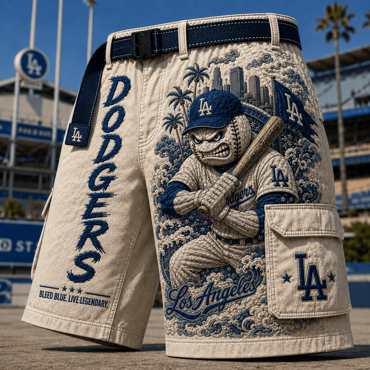 LA Dodgers Merch Bleed Blue Live Legendary Shorts Gifts For Baseball Lovers - Kdjoy LA Dodgers Merch Bleed Blue Live Legendary Shorts Gifts For Baseball Lovers - Kdjoy