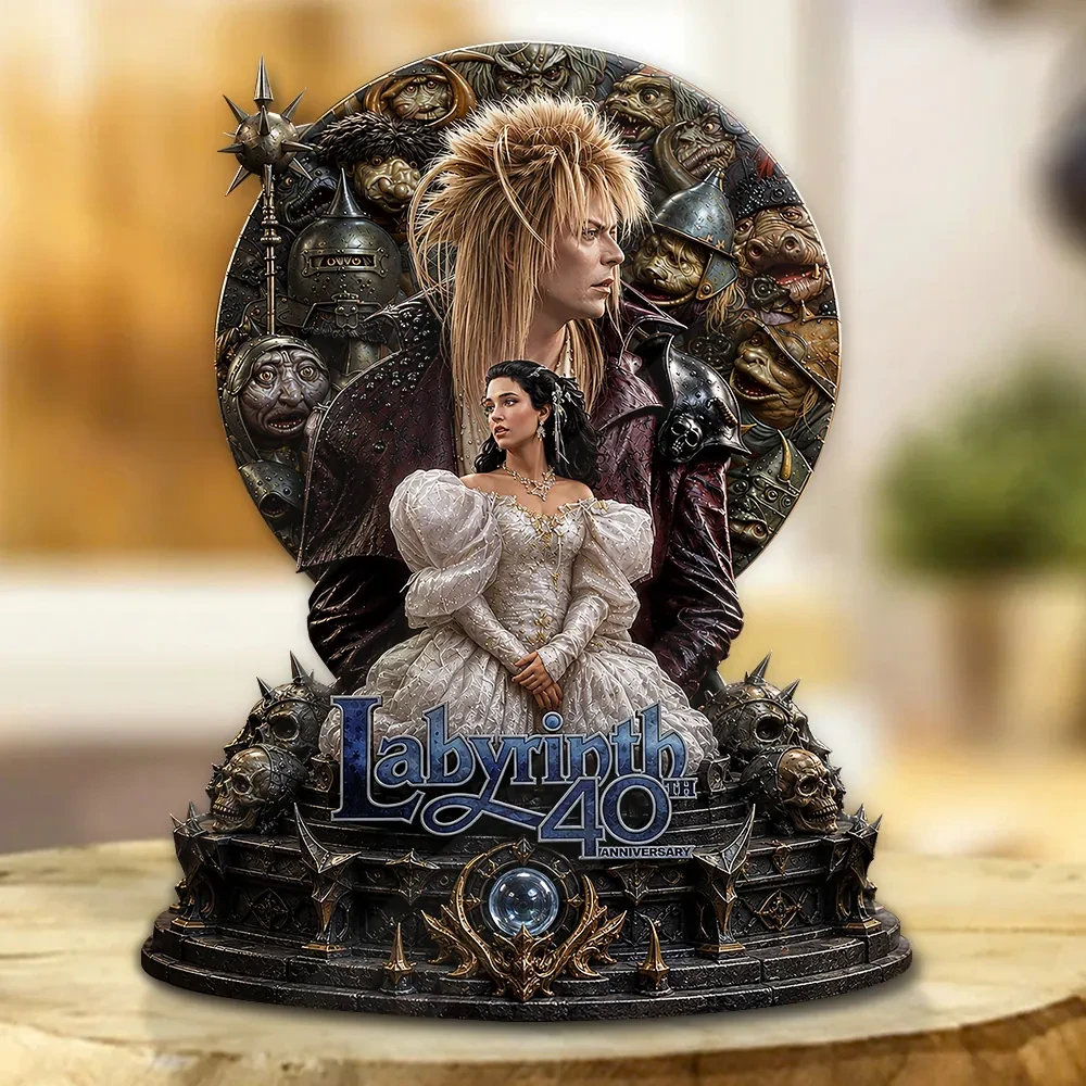 Labyrinth 40th Anniversary Acrylic Plaque 2026 Labyrinth Merch Home Decor Gift For Fantasy Fans - Kdjoy