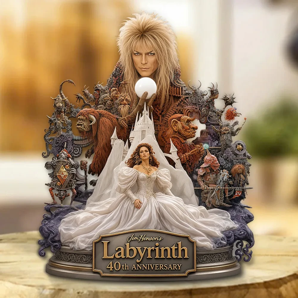 Labyrinth 40th Anniversary Acrylic Plaque 2026 Labyrinth Merch Present For Movie Lovers - Kdjoy