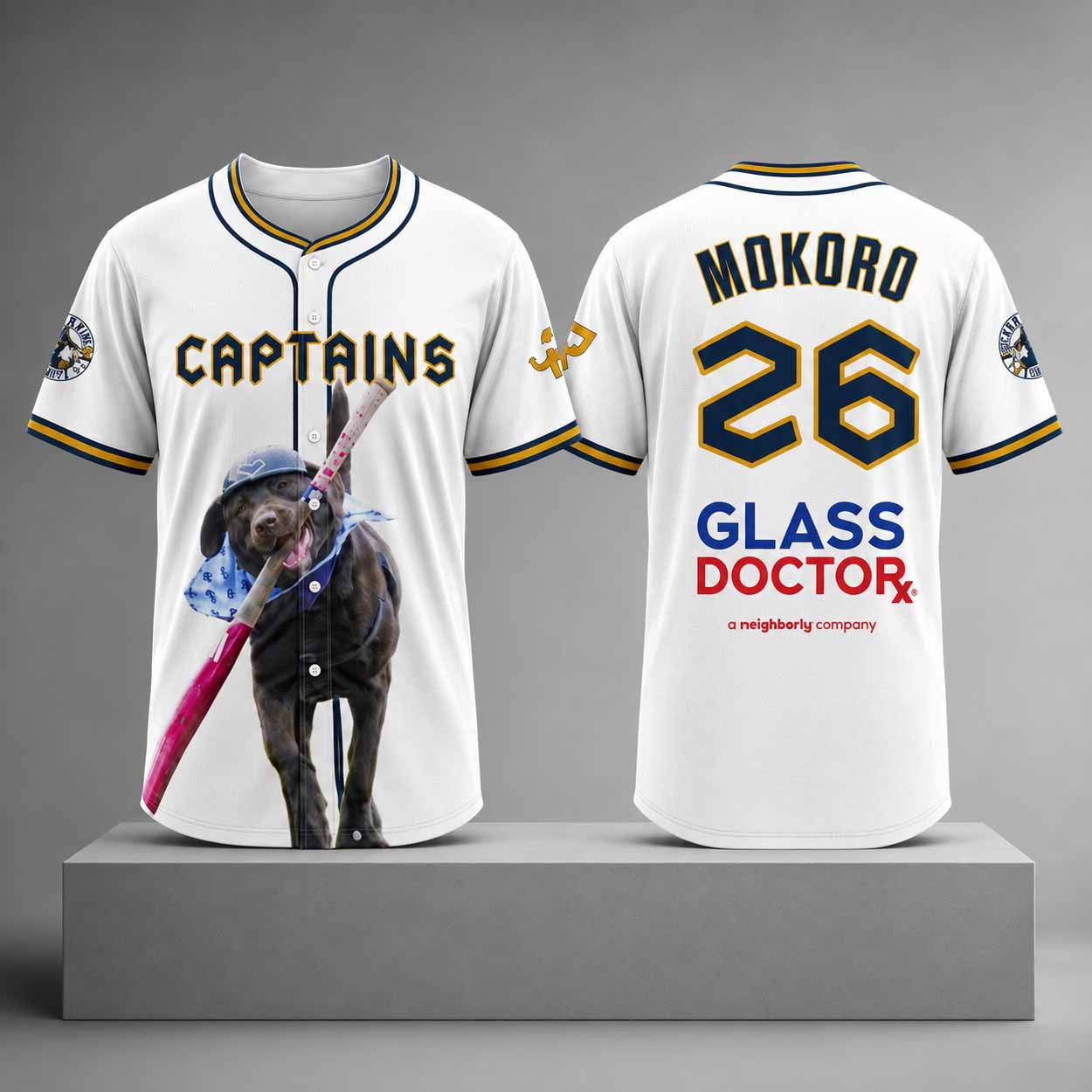 Lake County Captains Mokoro Jersey 2026 LC Captains Merch Gifts For Baseball Lovers - Kdjoy