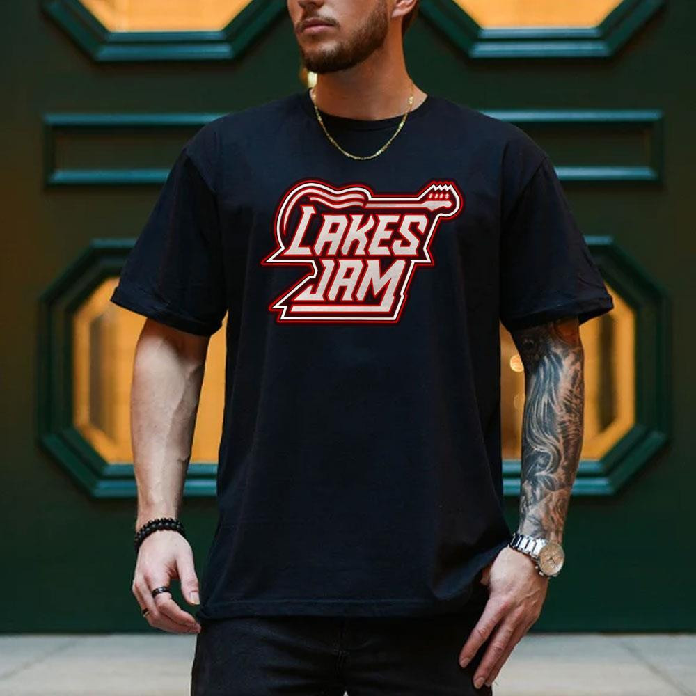 Lakes Jam Merch 2026 Logo T-Shirt Midwest Music Festival Clothing Gift For Music Fans - Kdjoy