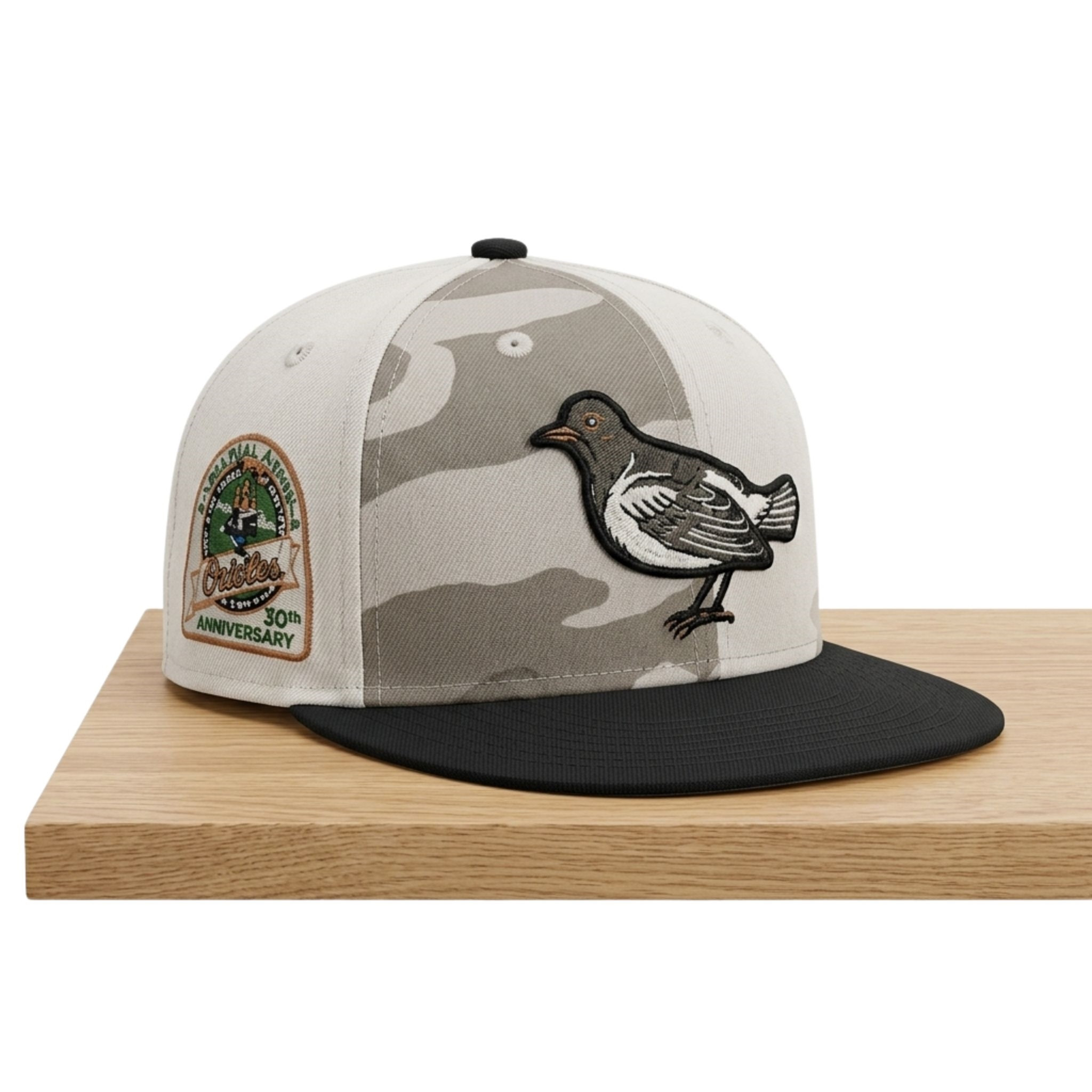 Lamine Yamal Highlark Baltimore Orioles Desert Camo 30th Anniversary Snapback Hat Fan Merch - Kdjoy Lamine Yamal Highlark Baltimore Orioles Desert Camo 30th Anniversary Snapback Hat Fan Merch - Kdjoy
