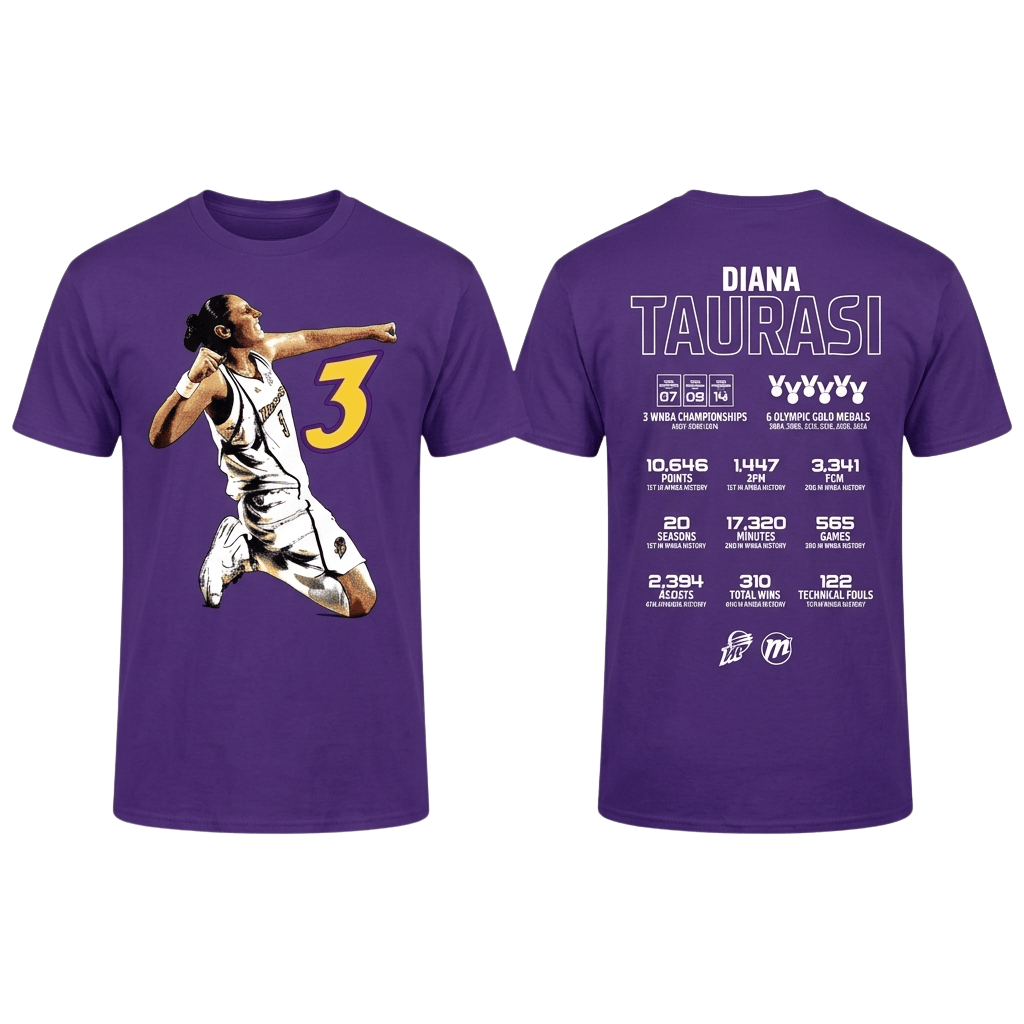 Larry Fitzgerald Jr #3 Diana Taurasi Shirt Larry Fitzgerald Jr Merch Gifts For Basketball Fan - Kdjoy