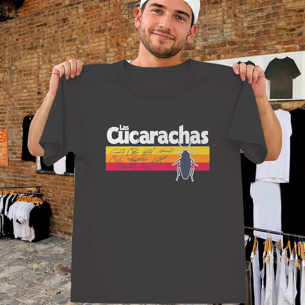Las Cucarachas T-Shirt Houston Baseball Cockroaches Tee Gift Ideas For Him - Kdjoy