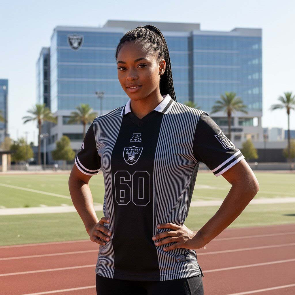 Las Vegas Raiders Football Jersey Shirt LV Raiders Merch Gifts For Game Day - Kdjoy