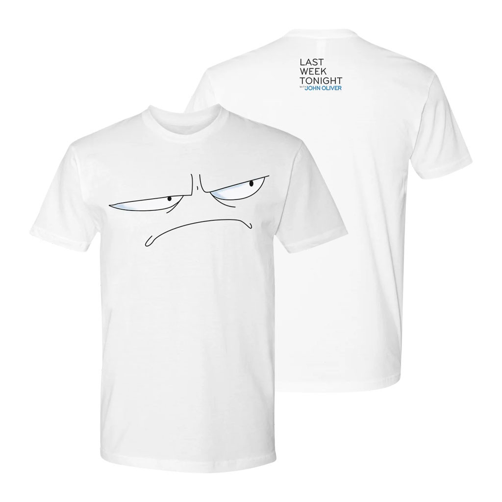 Last Week Tonight With John Oliver Merch 2026 Angry Void Face T-Shirt Funny Gift For Dad - Kdjoy