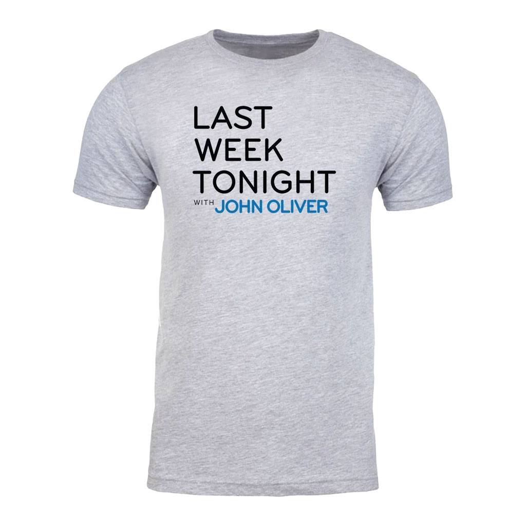 Last Week Tonight With John Oliver Merch 2026 Logo T-Shirt Gift For TV Show Fans - Kdjoy